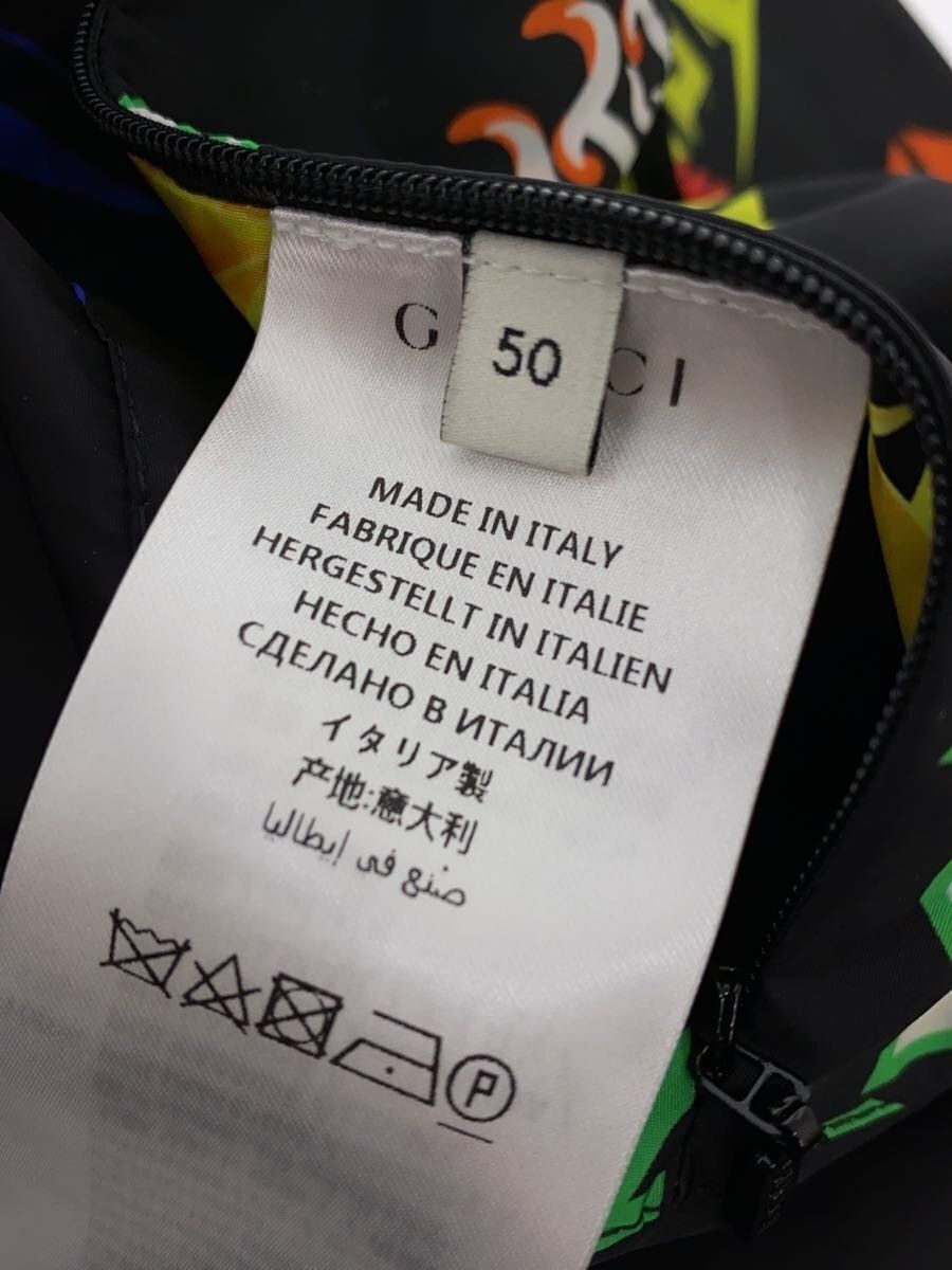 Gucci GUCCI Metal Logo Nylon Jacket Black 50 Size US M / EU 48-50 / 2 - 5 Thumbnail