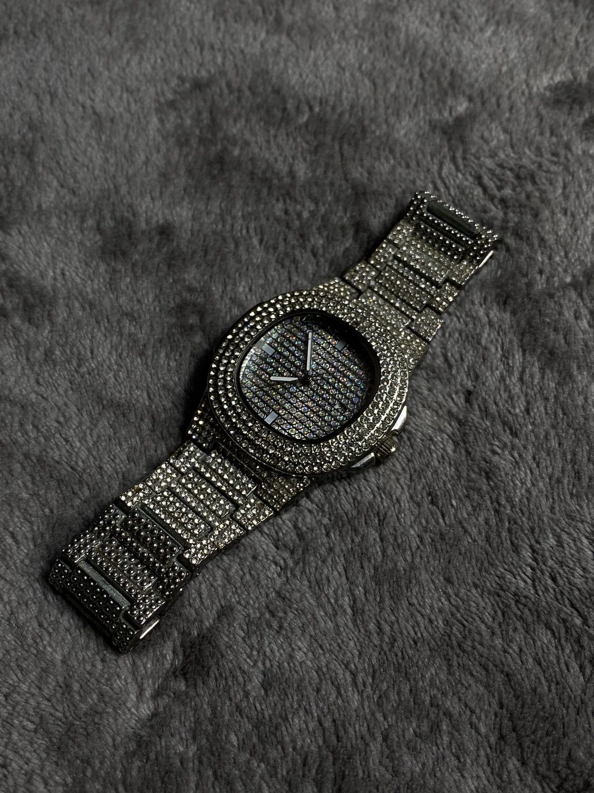Japanese Brand × Jewelry × Vintage Futuristic Vintage Crystal Watch in Japanese Style Size ONE SIZE - 2 Thumbnail