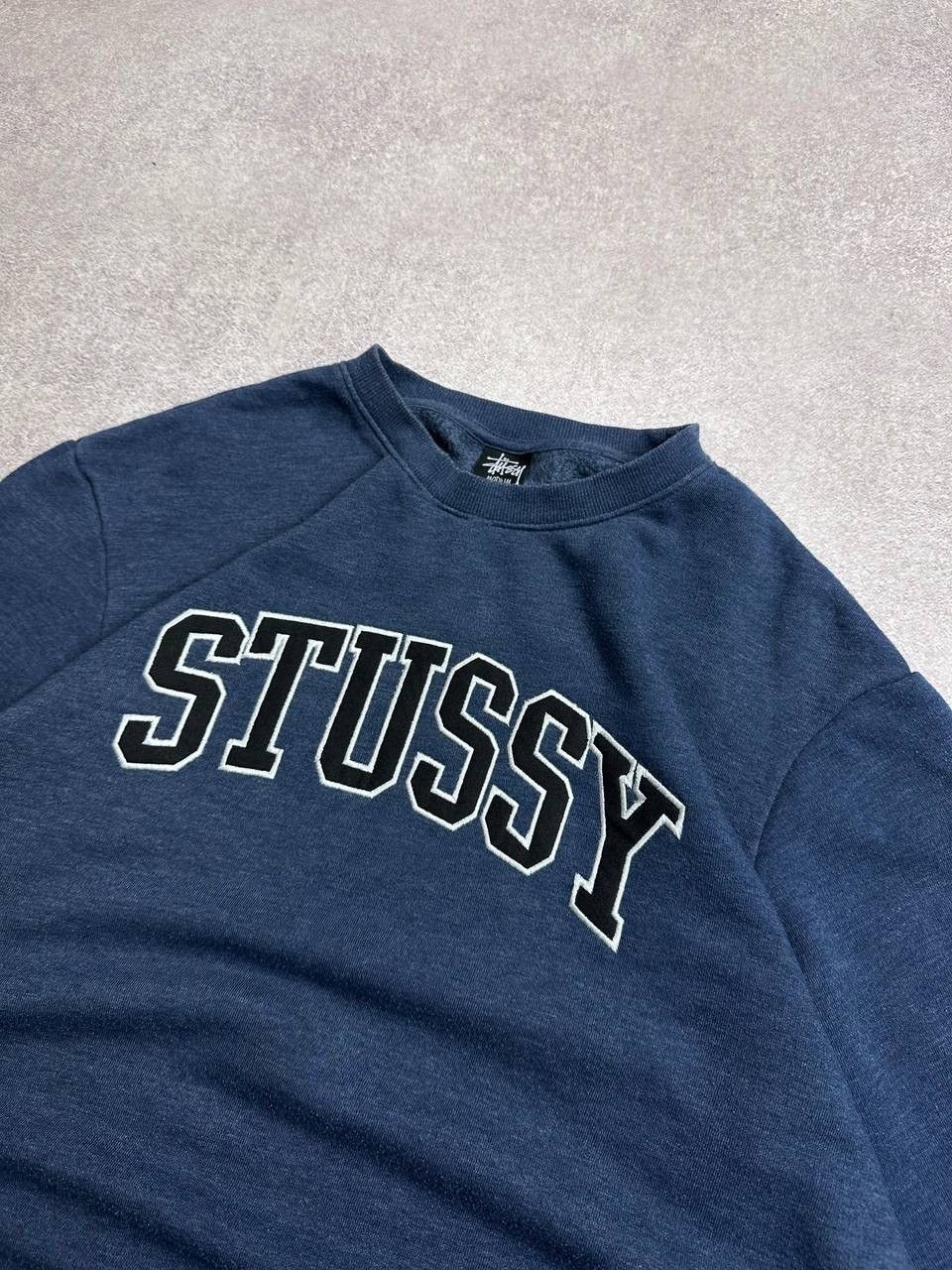 Stussy Vintage Stussy Spellout Boxy Sweatshirt Y2K Rare M Size US M / EU 48-50 / 2 - 3 Thumbnail