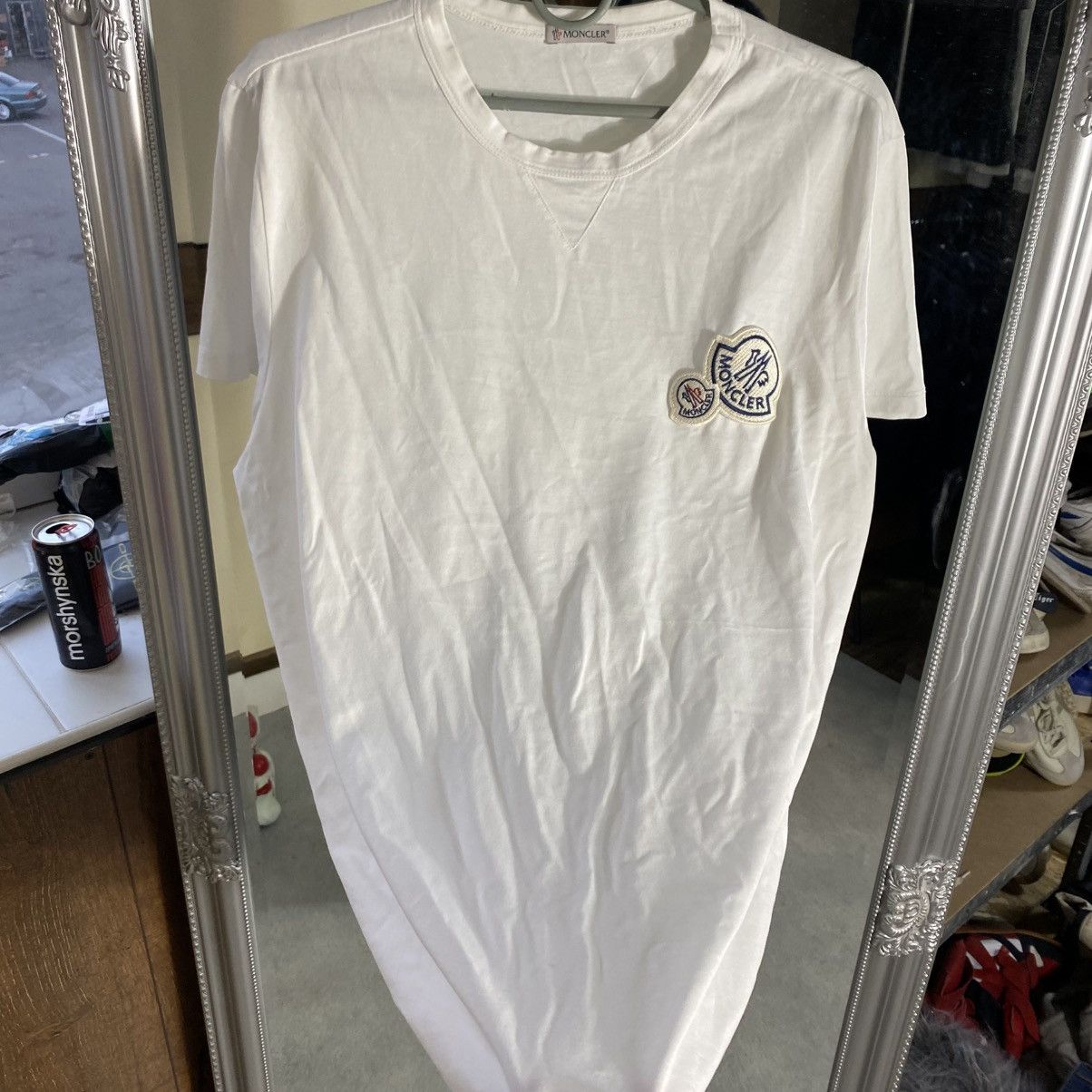 Moncler Moncler T-Shirt Double Logo Size US M / EU 48-50 / 2 - 4 Thumbnail