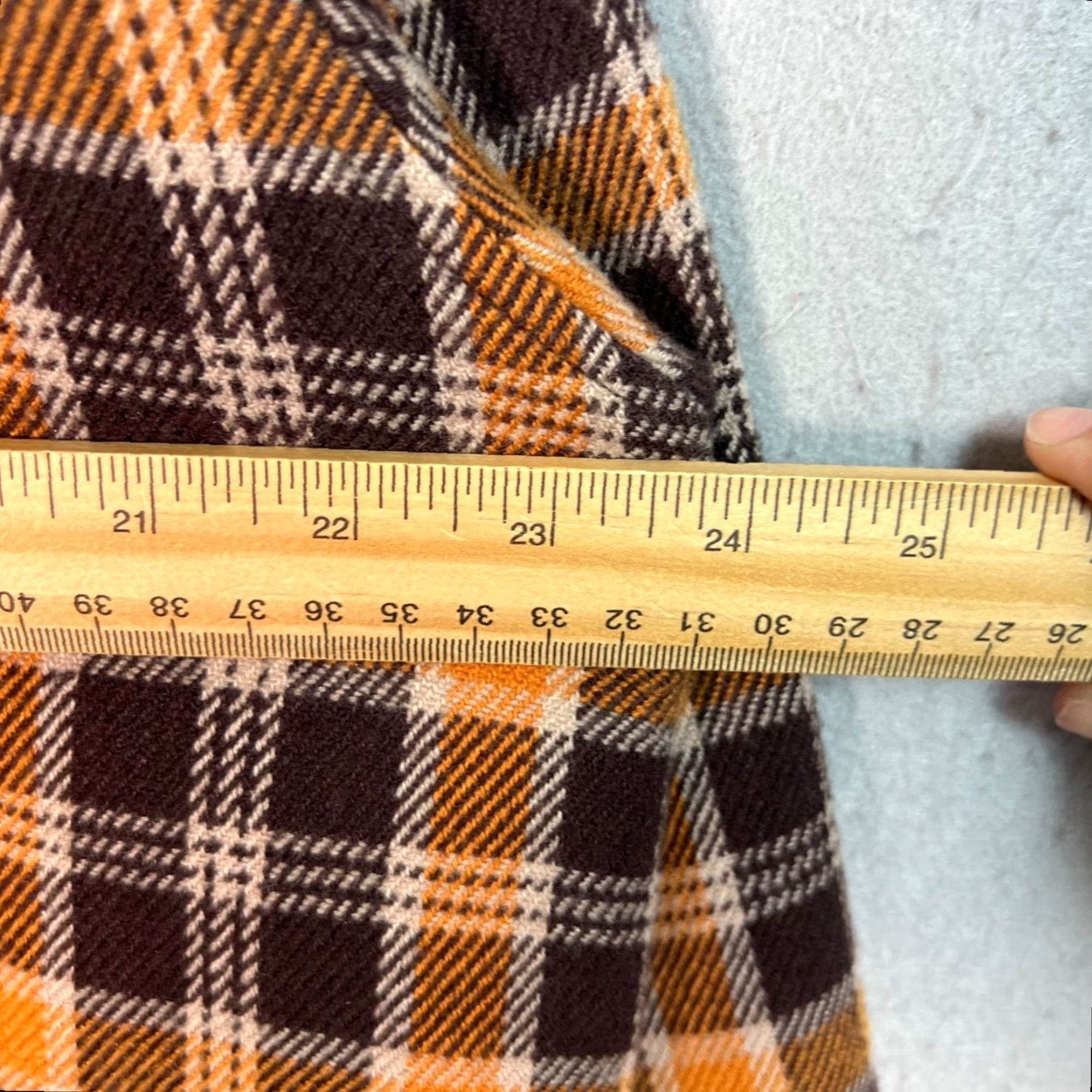 Element VINTAGE Element Shirt Mens Large Plaid Button-Up Lined Flannel Brown Cotton Polyester Size US L / EU 52-54 / 3 - 4 Thumbnail
