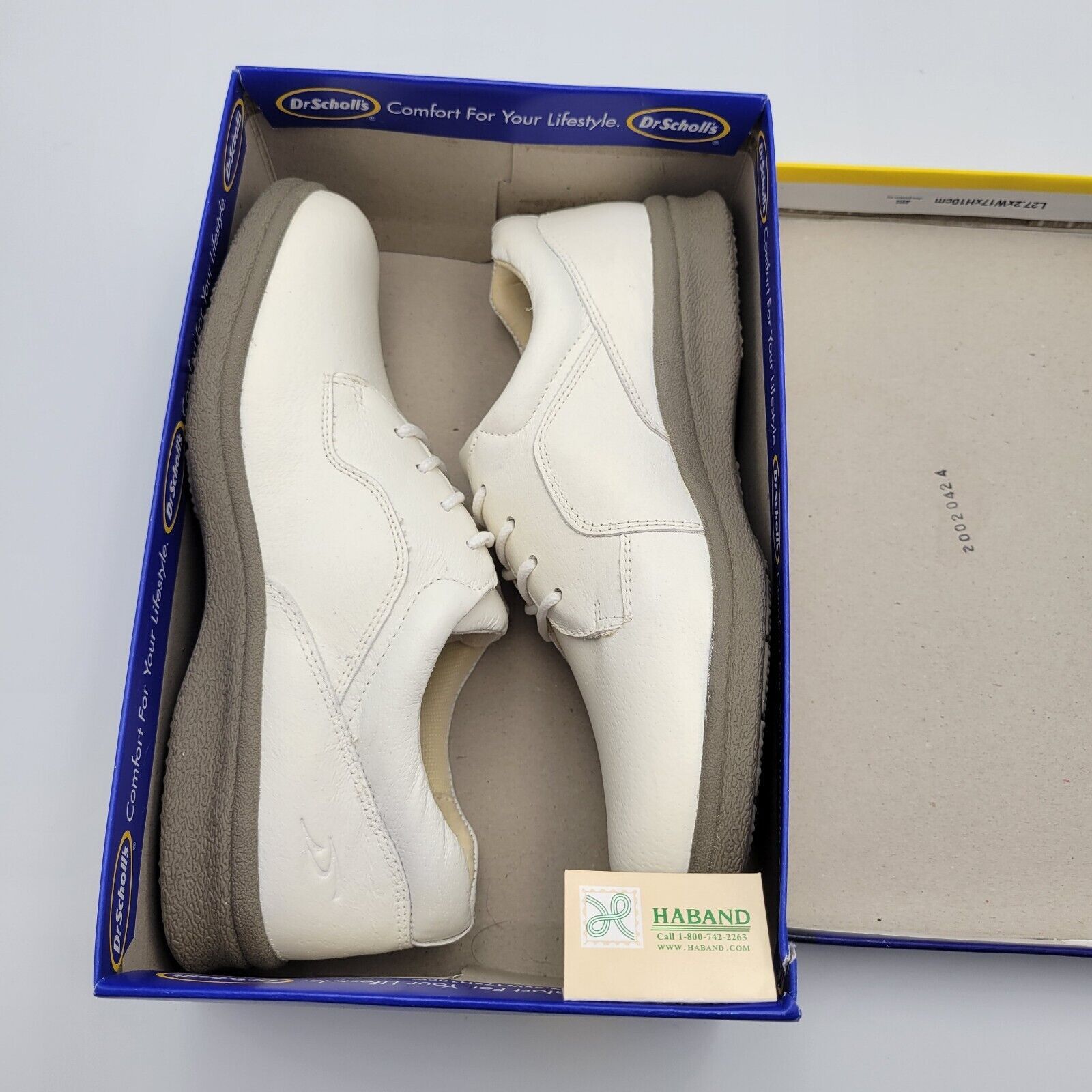 Scholl Scho-Ped Dr. Scholls White Leather Bucks Dress Shoes 6.5 M Size US 6.5 / IT 36.5 - 10 Thumbnail