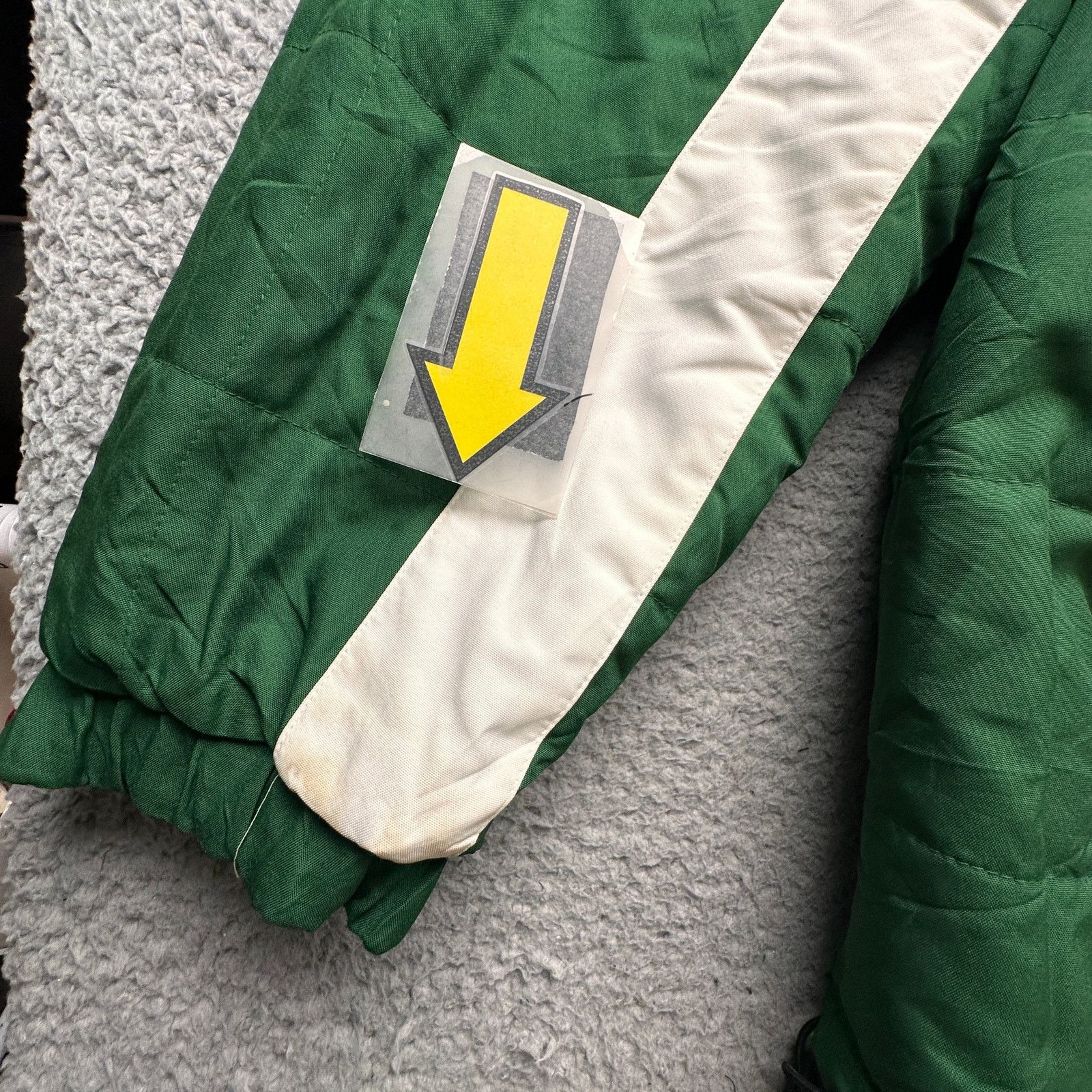 Nike VTG Nike Team Michigan State Reversible Quilted Jacket XL Size US XL / EU 56 / 4 - 12 Thumbnail