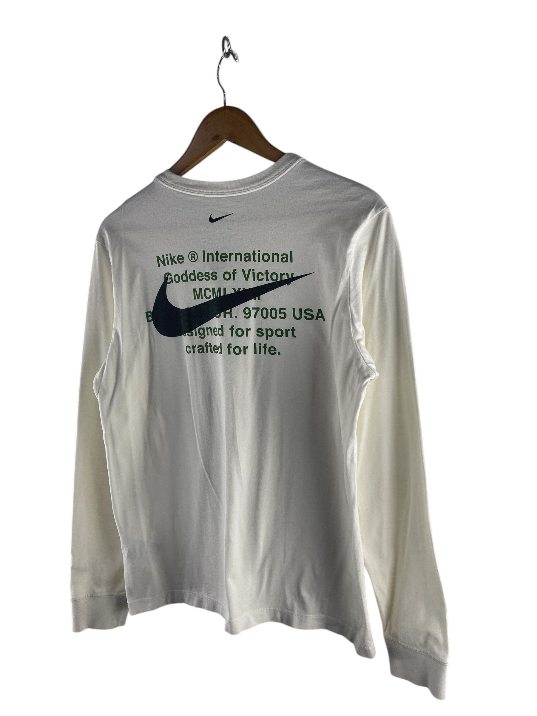 Nike Nike Goddess Of Victory Double Swoosh Shirt Size US S / EU 44-46 / 1 - 4 Thumbnail