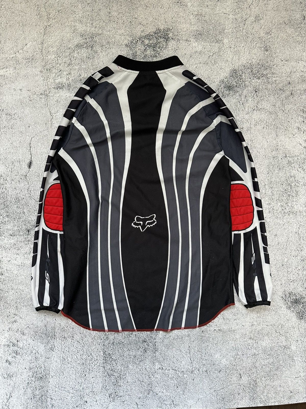 Fox Racing Vintage Fox Racing SFX Jersey Motocross Black White Fit Size US L / EU 52-54 / 3 - 10 Thumbnail