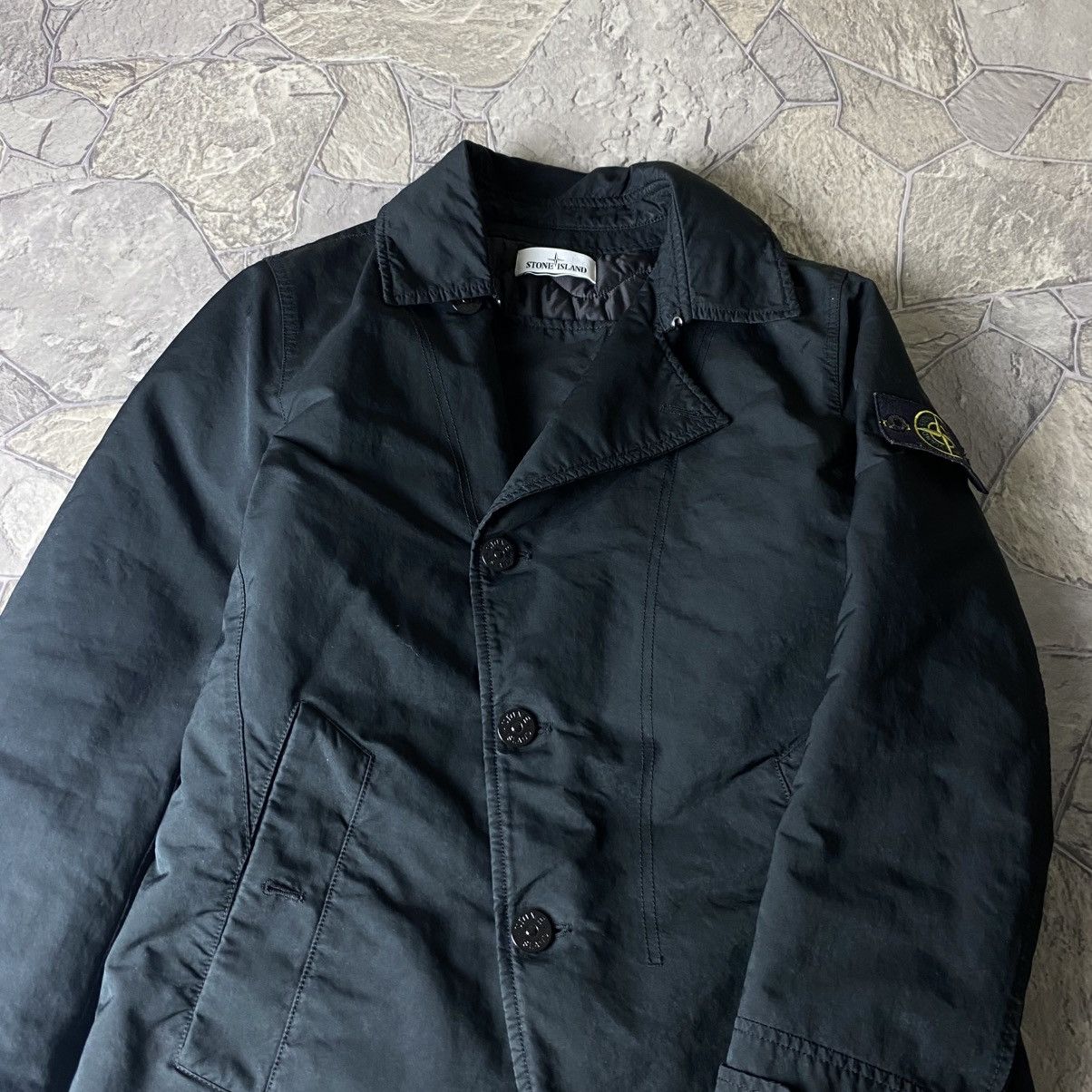 Stone Island RARE Stone Island Trench/Parka black S SIZE Size US S / EU 44-46 / 1 - 2 Thumbnail