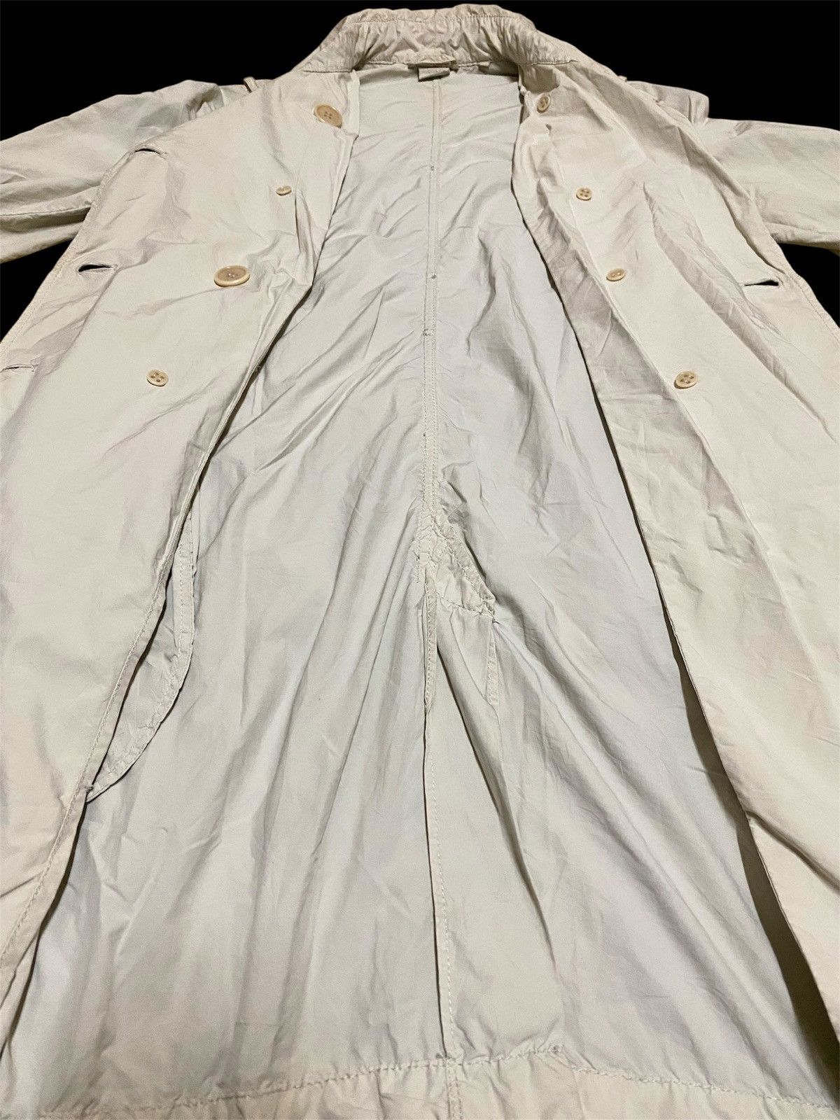 Aspesi Aspesi Double Breasted Belted Trench Coat Size S / US 4 / IT 40 - 3 Thumbnail
