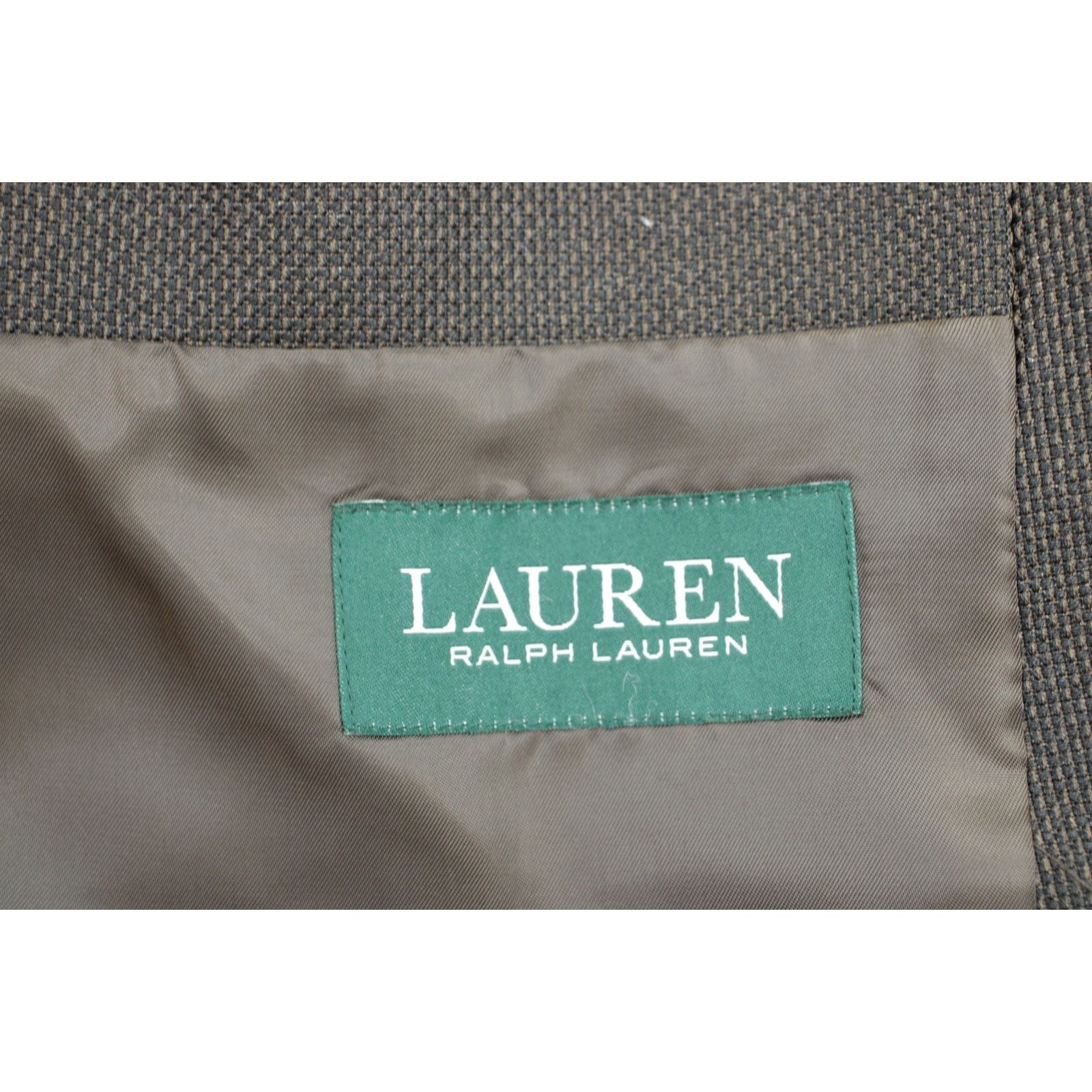 Lauren Ralph Lauren Lauren Ralph Lauren Blazer Mens 48R Brown 2 Buttons Size 48R - 5 Thumbnail