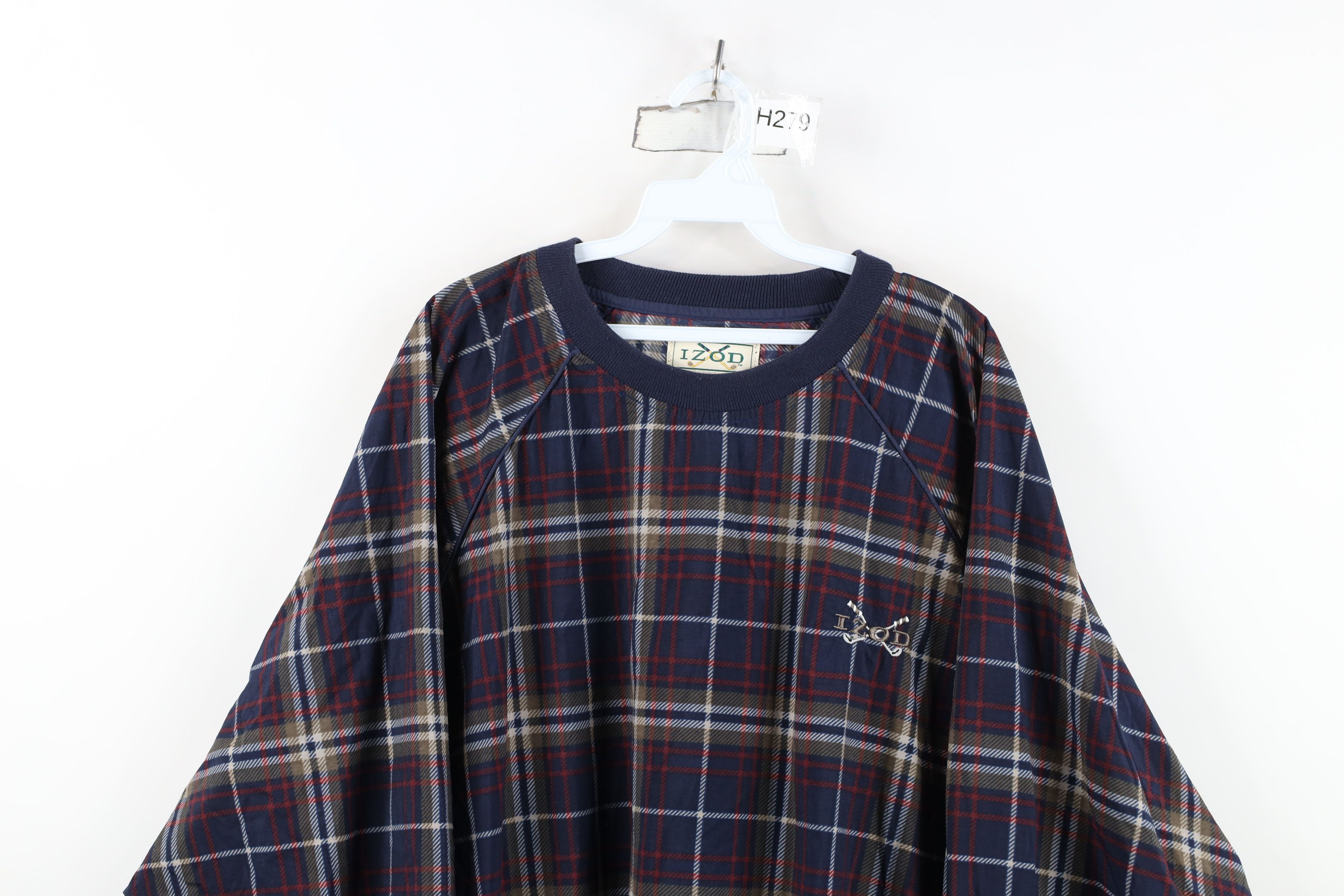 Izod Vintage 90s Izod Golf Golfing Pullover Windbreaker Jacket Size US XL / EU 56 / 4 - 2 Thumbnail