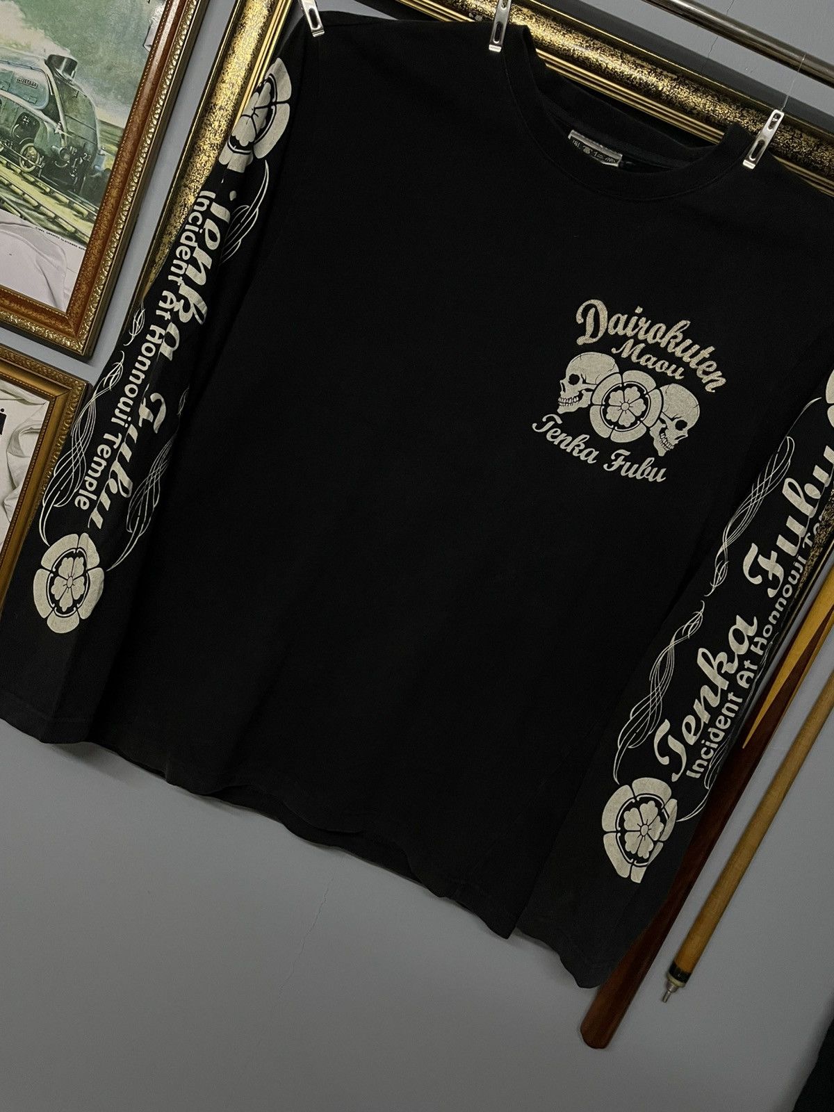 Beauty Beast Vintage Og Designer Japan Infinity Sukajan Skull Longsleeve Size US M / EU 48-50 / 2 - 10 Thumbnail