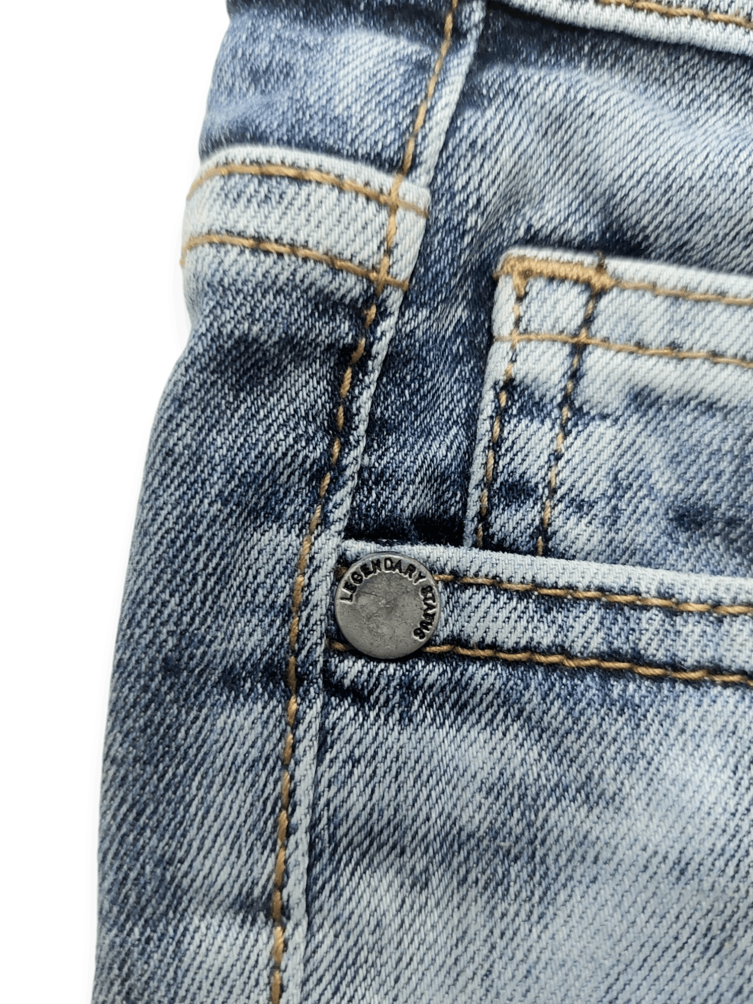 Other Legendary Status Hagi Strip Jeans Size US 30 / EU 46 - 16 Thumbnail