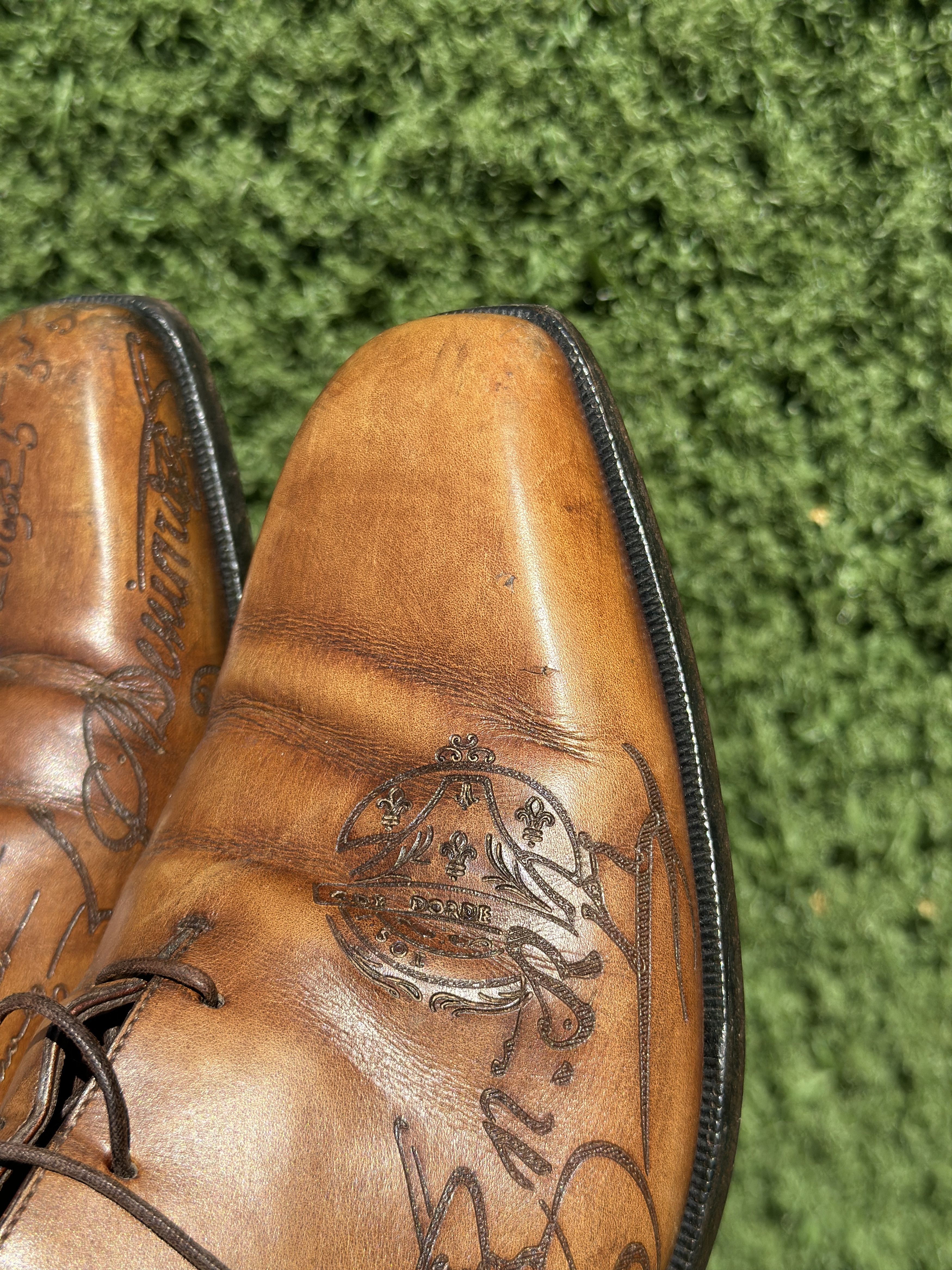 Berluti Berluti Scritto Venezia Leather Oxford Shoes EU 42.5 US 9.5 Size US 9.5 / EU 42-43 - 15 Thumbnail