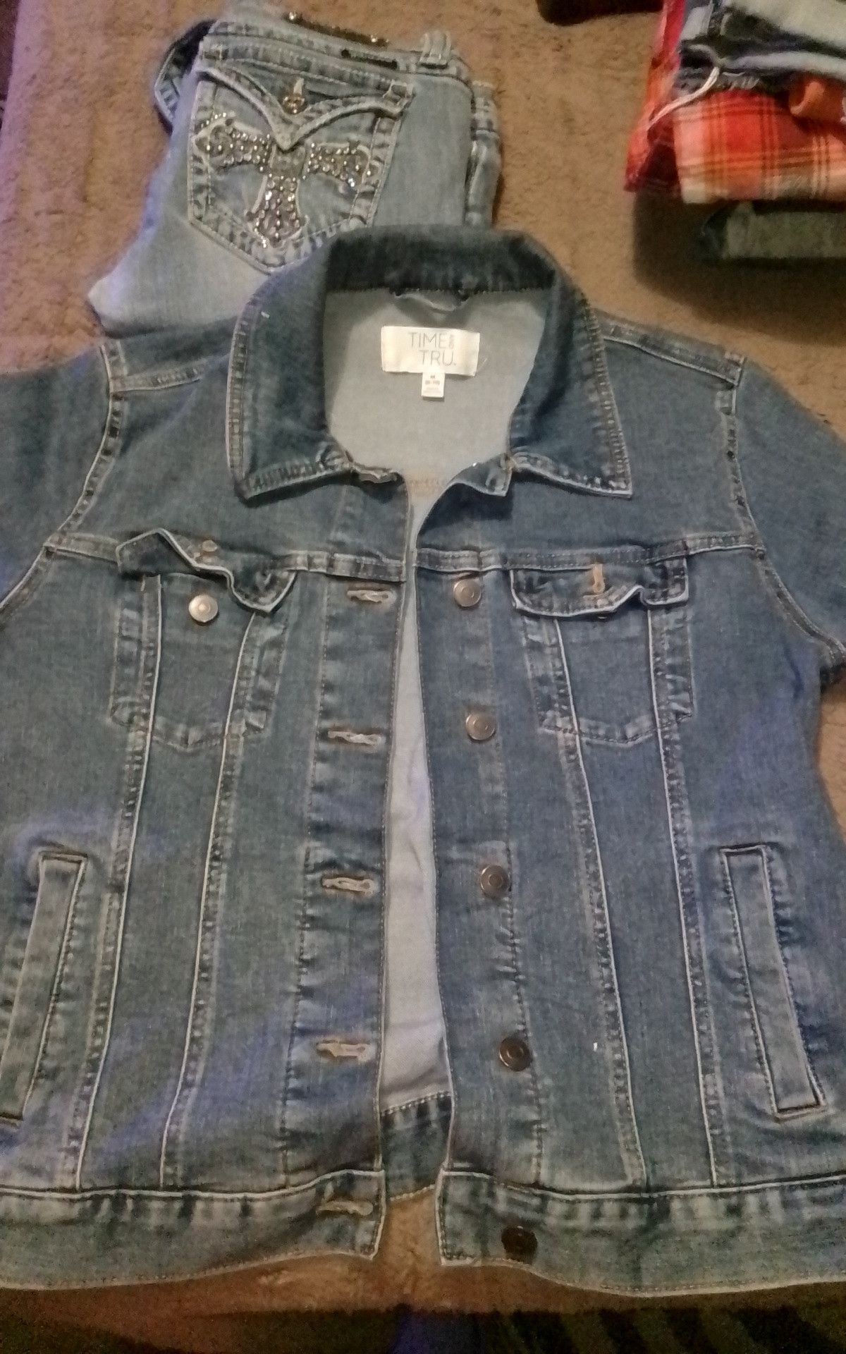 Other Time and Tru Jean Jacket Size M / US 6-8 / IT 42-44 - 1 Thumbnail