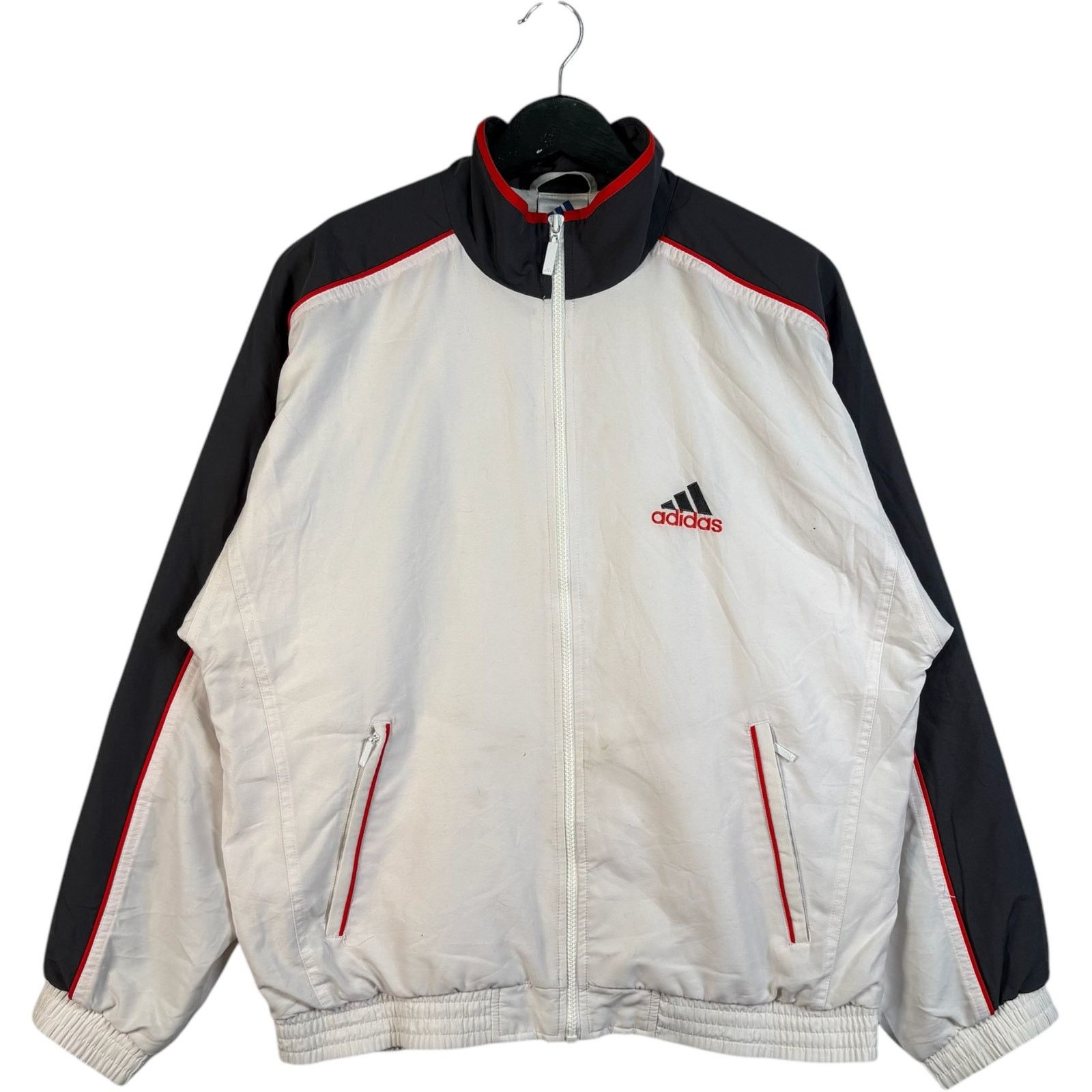 Adidas Vintage Adidas Full Zip Sweatshirt XXL Size US XXL / EU 58 / 5 - 1 Thumbnail