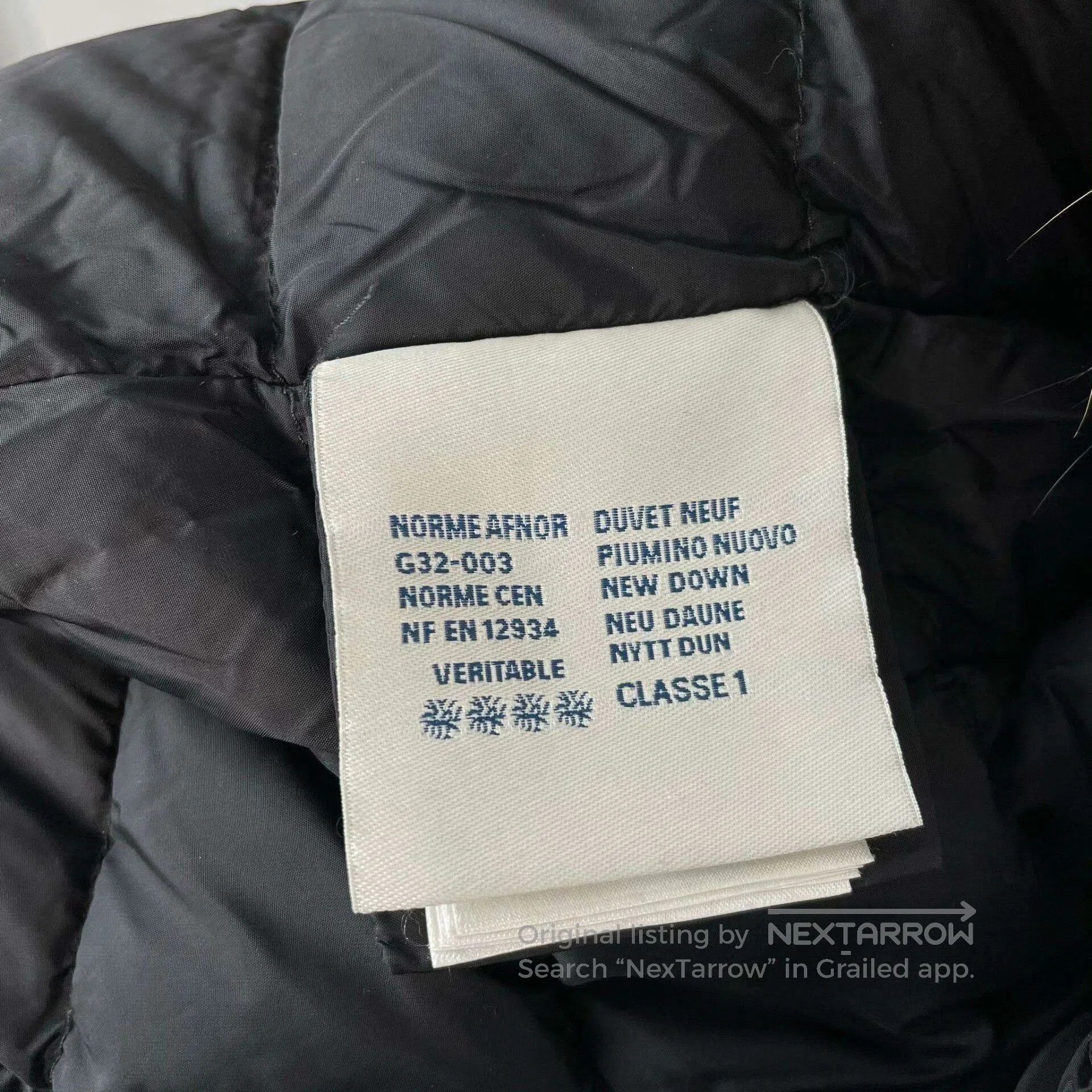 Moncler Moncler Black Fox Fur Collar Down Jacket. Size S / US 4 / IT 40 - 5 Thumbnail