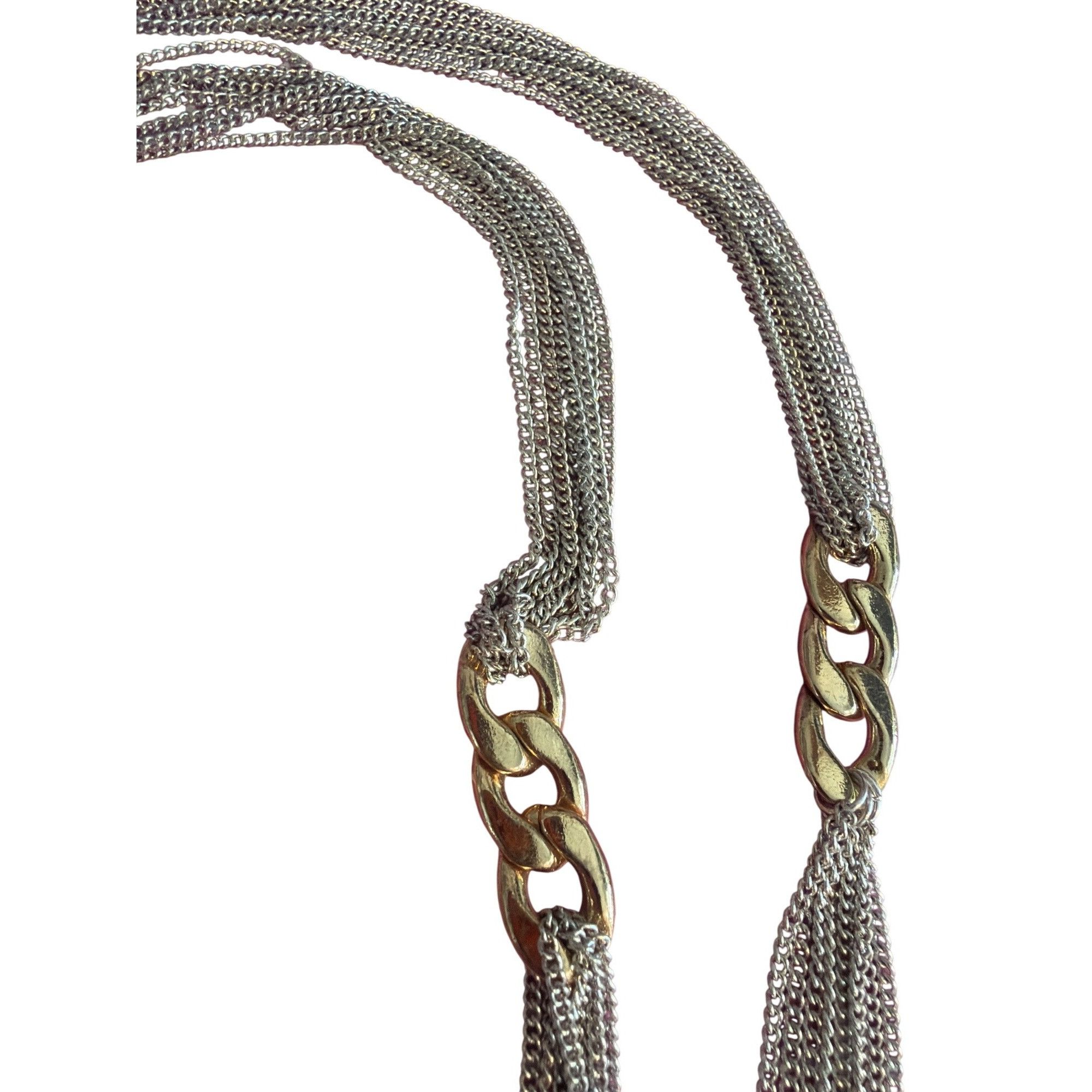 Other Premier Designs Michigan Ave Retired Necklace Gold Silver To Size ONE SIZE - 3 Thumbnail
