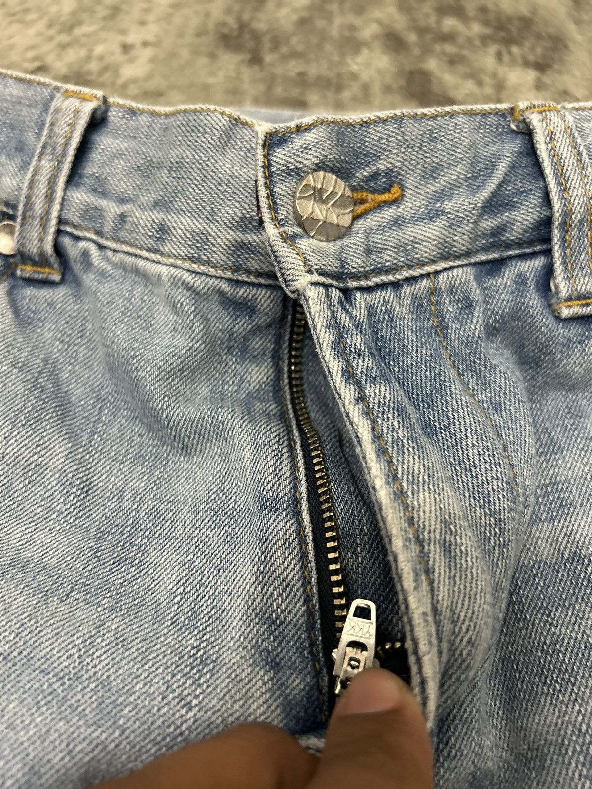 Hysteric Glamour × Japanese Brand Tokyo Aoyama Japan Distressed Jeans Size US 31 - 10 Thumbnail
