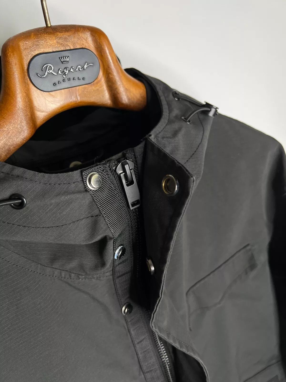 Edwin Edwin Men's Graphite Waterproof Rip Stop Shelter Jacket Size US S / EU 44-46 / 1 - 9 Thumbnail