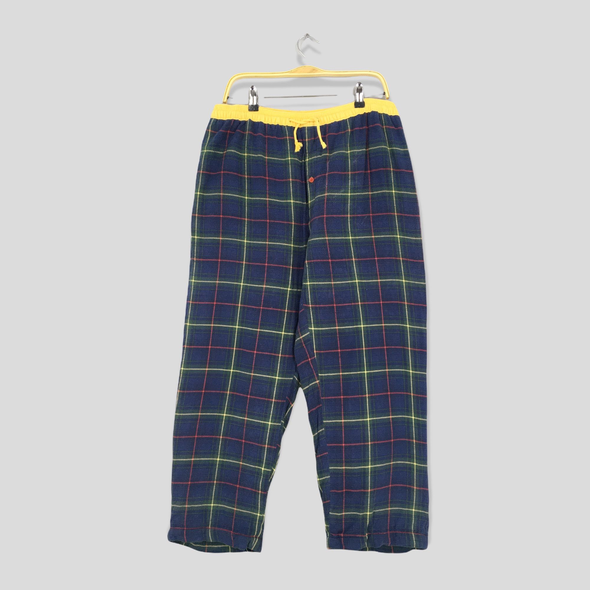 image of Size 33X26 Tommy Hilfiger Casual Jogger Pants Tartan Plaid, Men's