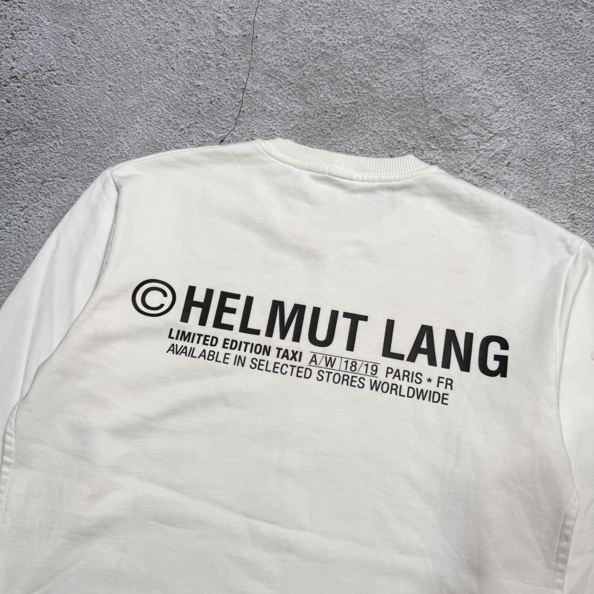 Helmut Lang Helmut Lang Taxi Paris Longsleeve Size US M / EU 48-50 / 2 - 7 Thumbnail