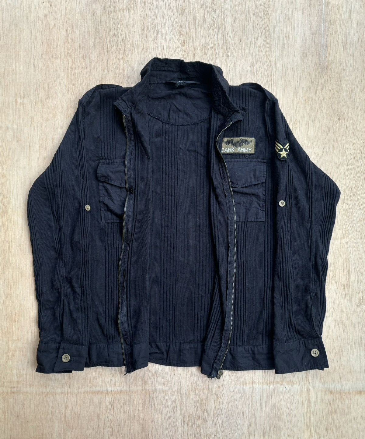 Hysteric Glamour × If Six Was Nine × Japanese Brand Beaumere Dark Army Ifsixwasnine Lgb Style Shirt Size US M / EU 48-50 / 2 - 2 Thumbnail
