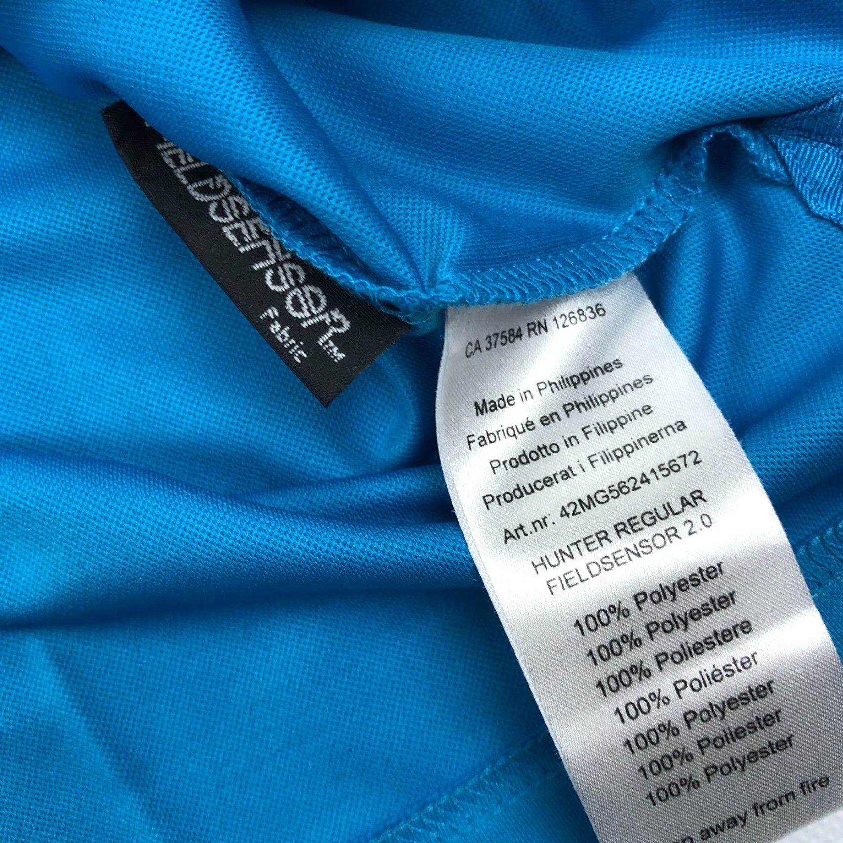 J.Lindeberg J Lindeberg Polo Shirt Men XL Golf Performance Blue Size US XL / EU 56 / 4 - 6 Thumbnail