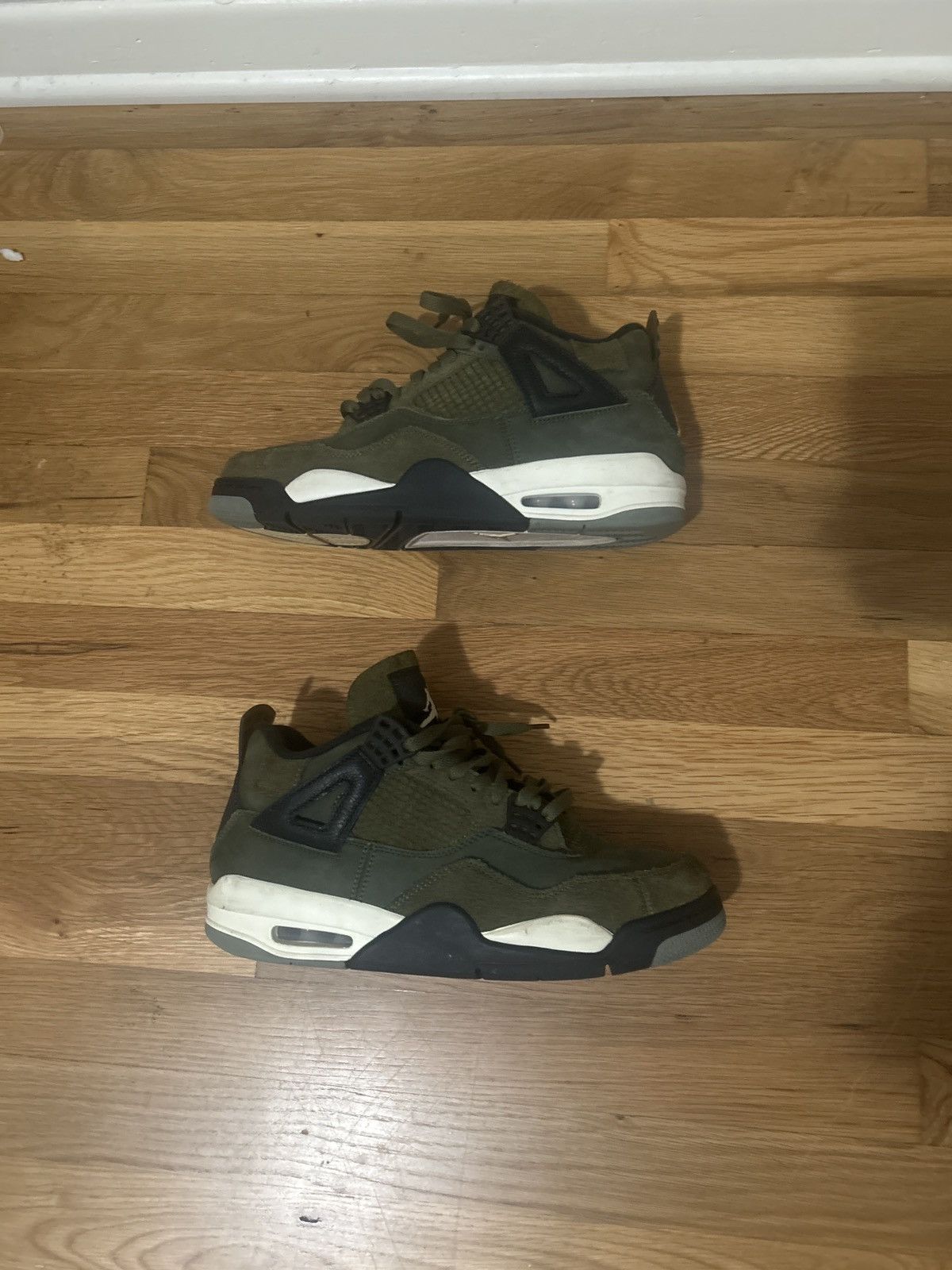 Jordan Brand Air Jordan 4 Retro SE Craft 'Olive Size US 9.5 / EU 42-43 - 6 Thumbnail