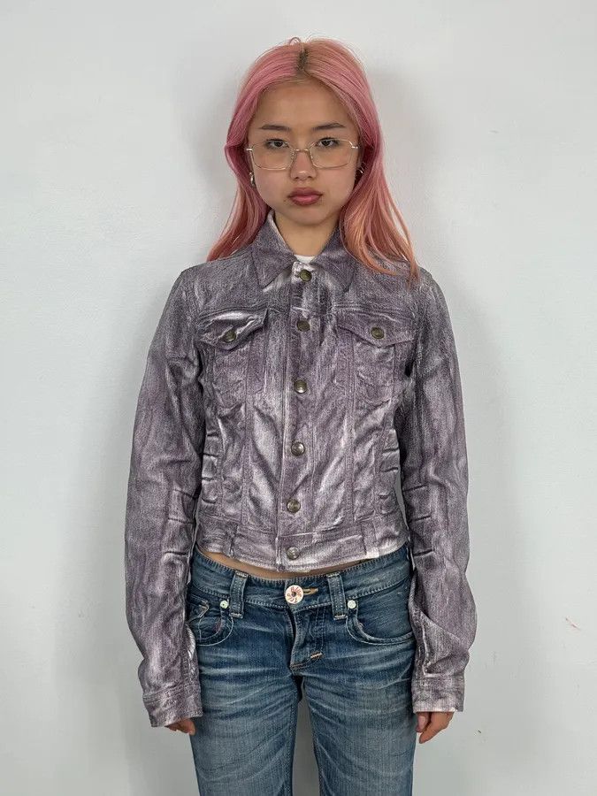 Just Cavalli AW2005 Cavalli Grey Corduroy Jacket Size S / US 4 / IT 40 - 1 Thumbnail