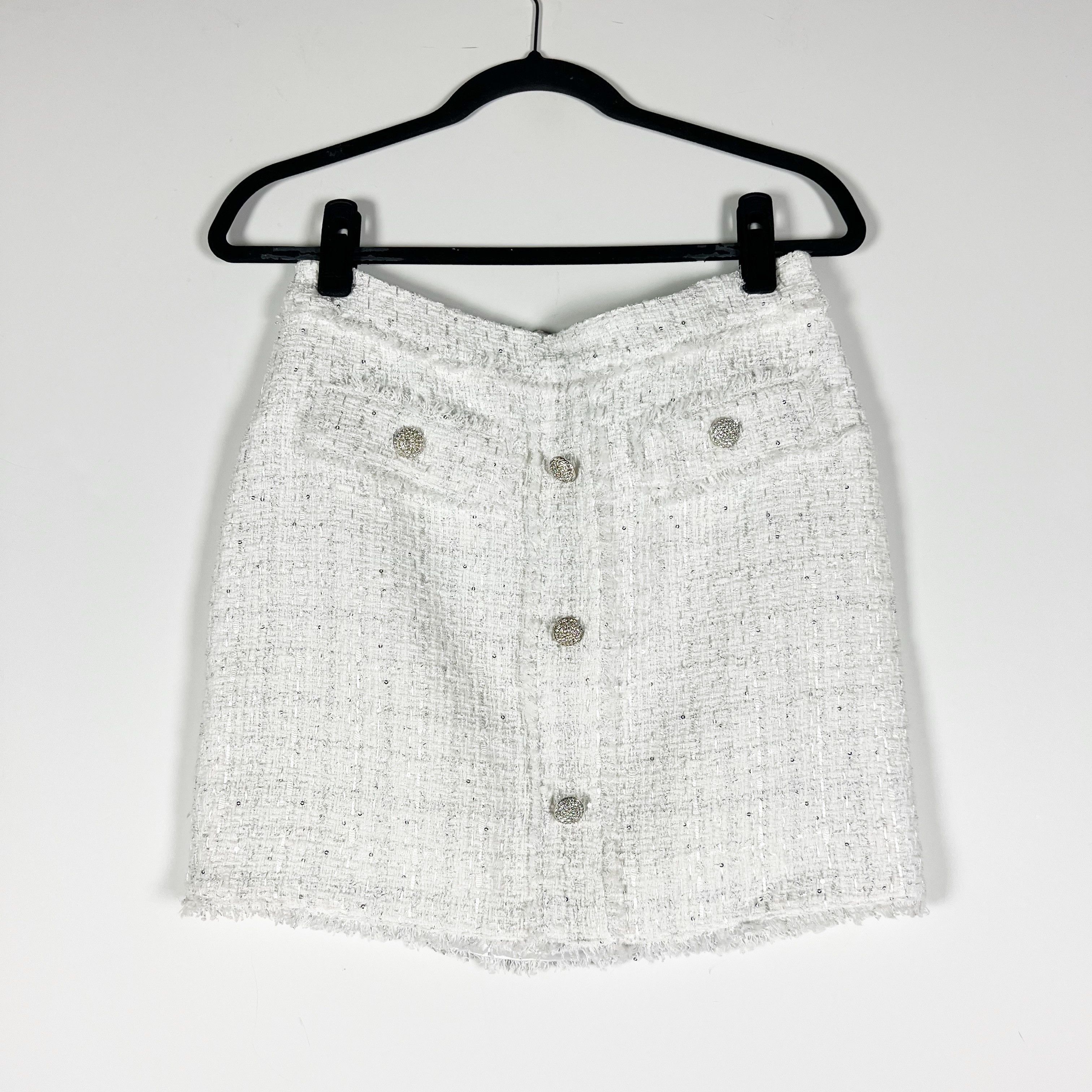 Generation Love NEW Generation Love Sammy Tweed Boucle Size 28" / US 6 / IT 42 - 1 Thumbnail