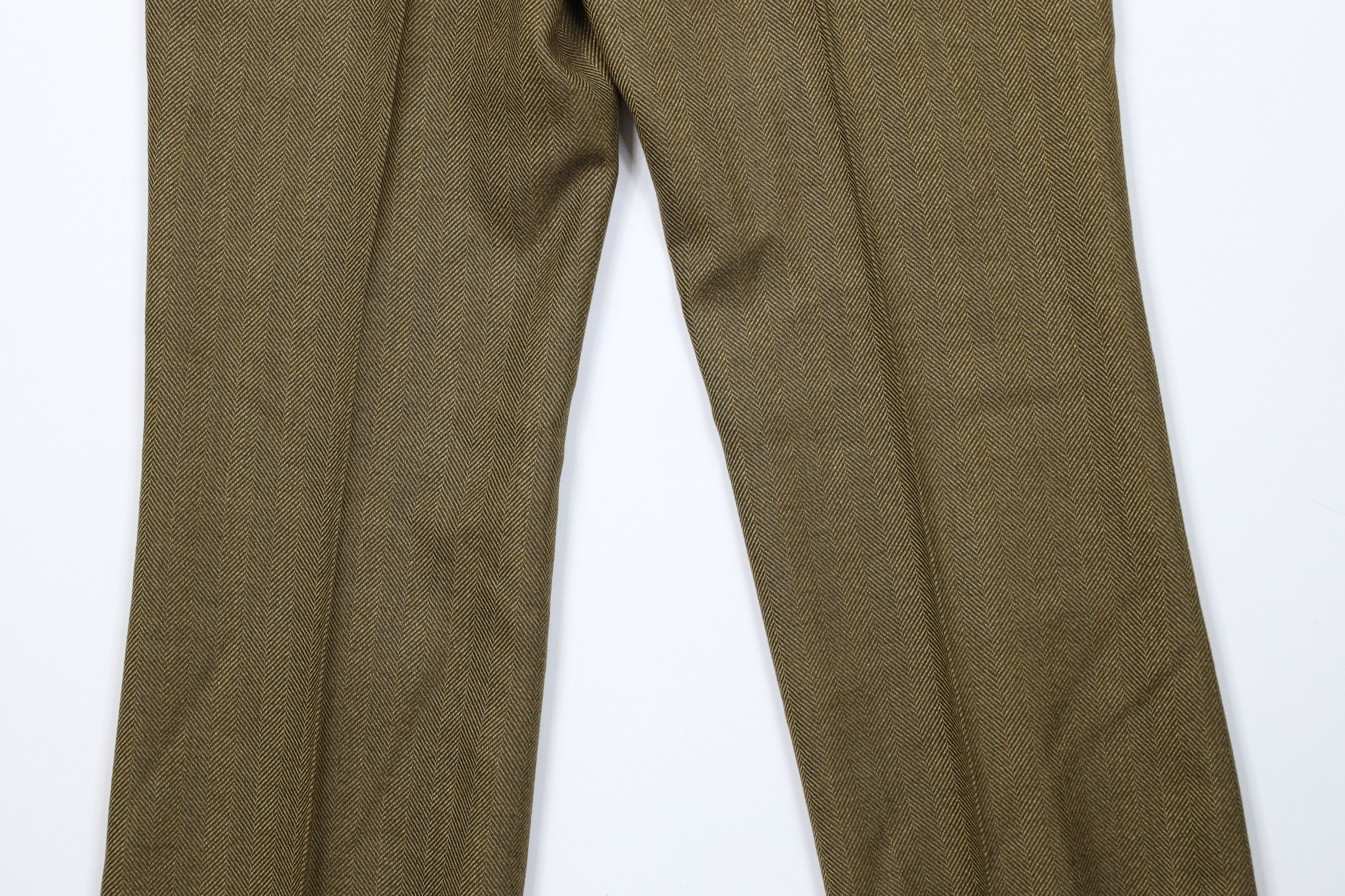 Vintage Vintage 70s Streetwear Herringbone Wide Leg Chino Pants USA Size US 30 / EU 46 - 9 Thumbnail