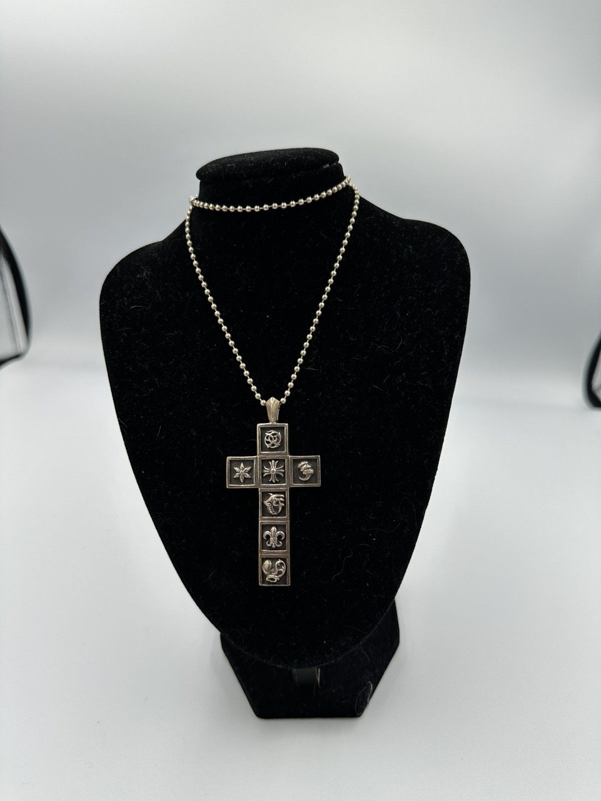 Chrome Hearts Chrome Hearts Multiframe Cross Pendant Size ONE SIZE - 1 Thumbnail
