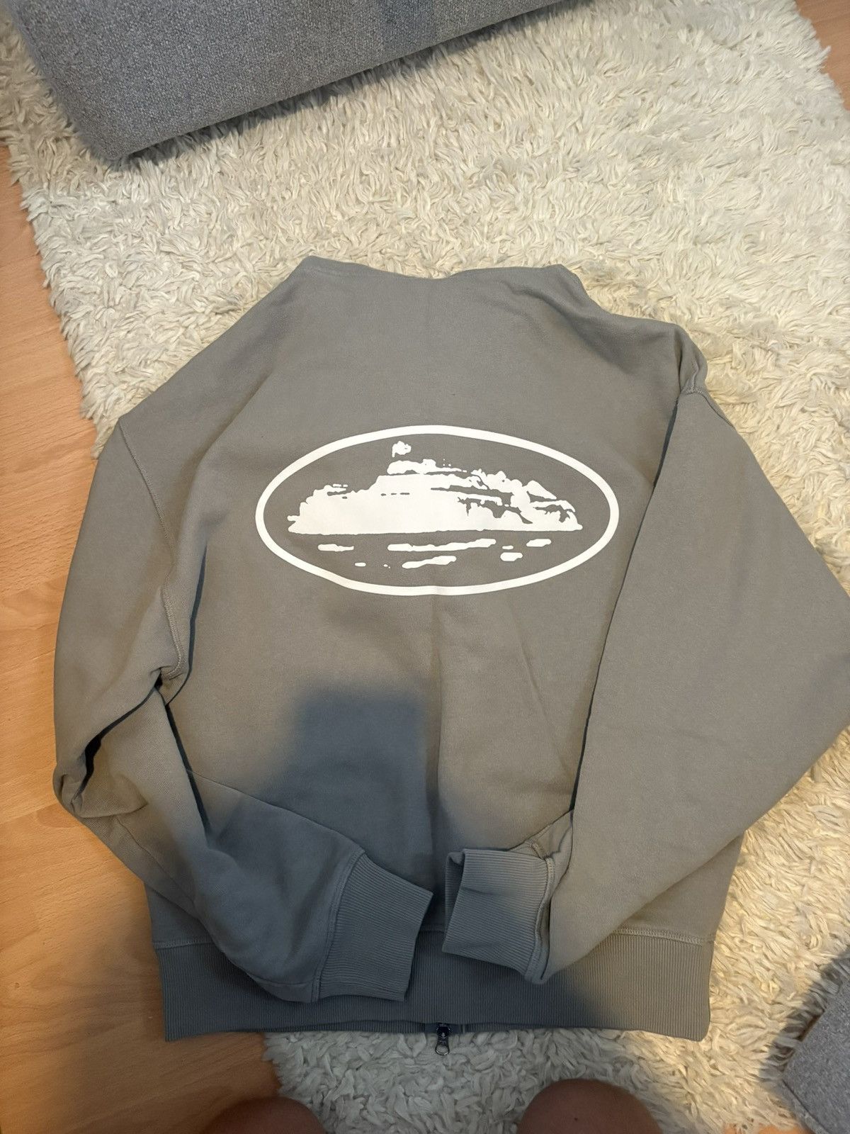 Corteiz Puff print gully grey corteiz zip up Size US S / EU 44-46 / 1 - 2 Thumbnail