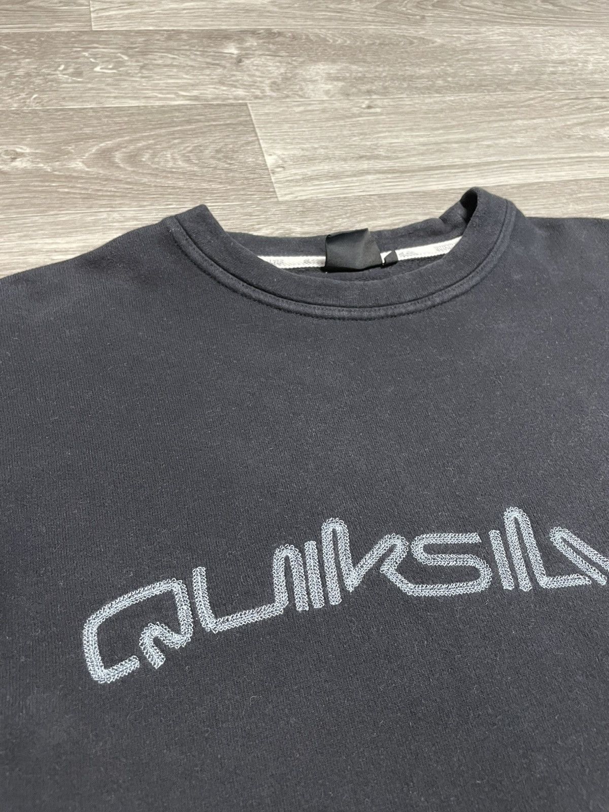 Quiksilver Vintage Quicksilver Surf Style Black Sweatshirt 90s Size US S / EU 44-46 / 1 - 6 Thumbnail
