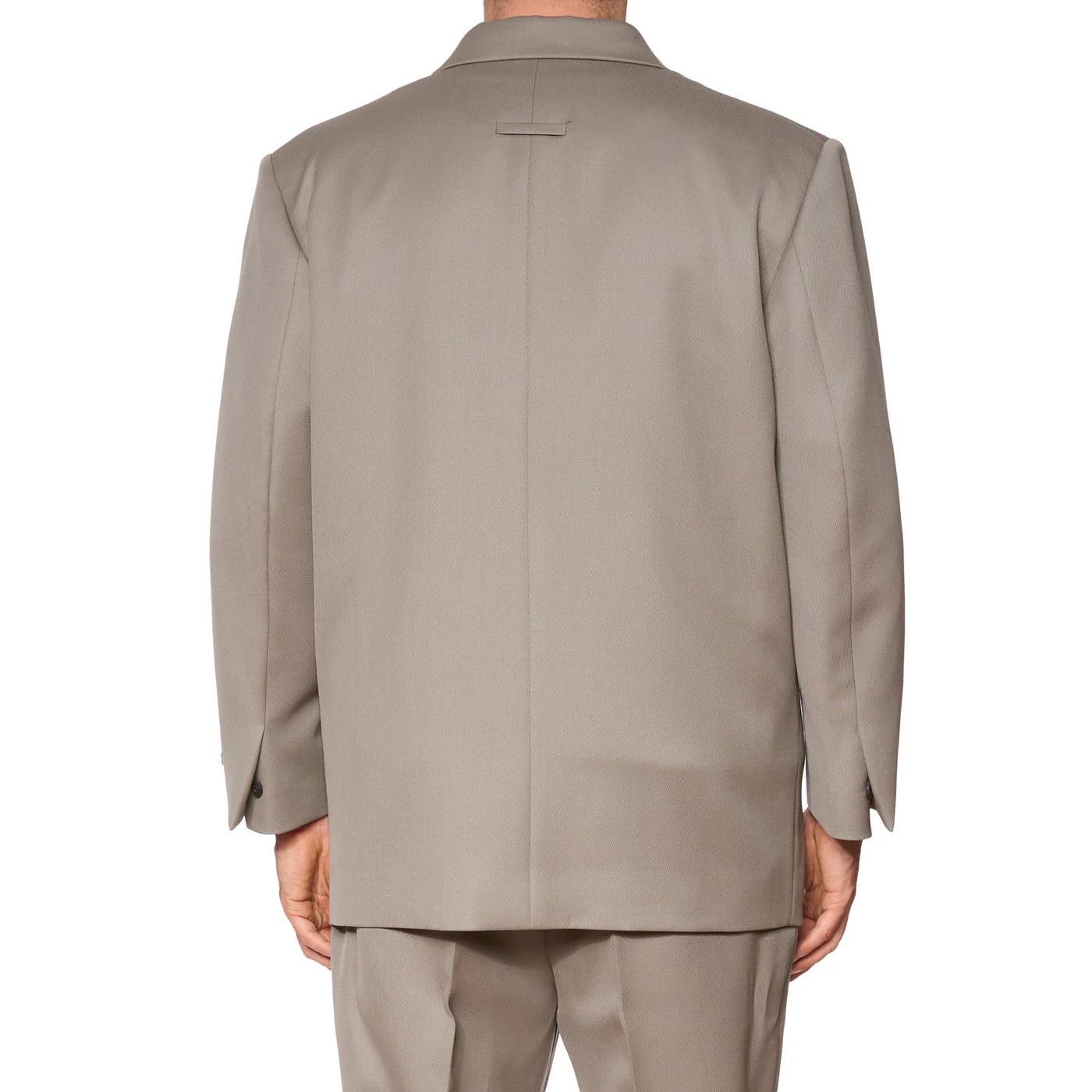 Fear of God FEAR OF GOD ETERNAL Gray Dusty Cement Wool DB Suit Jacket Size 40R - 3 Thumbnail