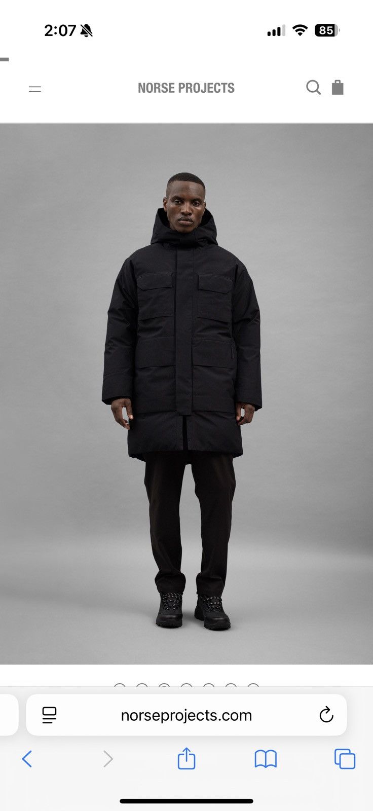 Norse Projects Expedition Parka Gore-Tex Size US M / EU 48-50 / 2 - 2 Thumbnail