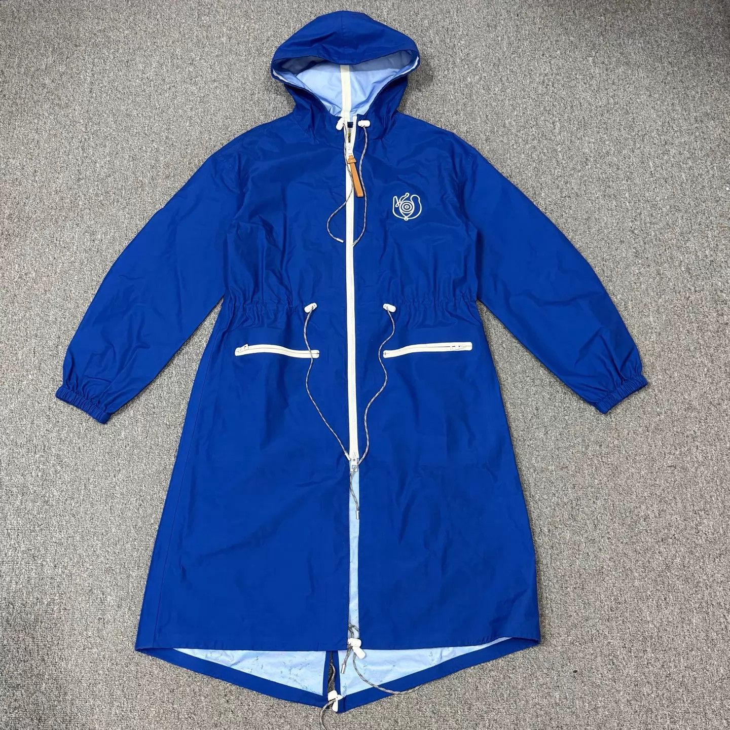 Loewe Loewe Blue Trench Coat S 99 New Size S / US 4 / IT 40 - 1 Thumbnail