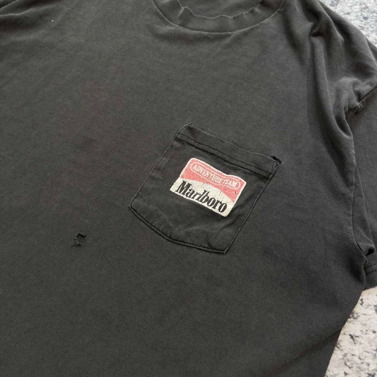 Vintage 90s Marlboro Coyote Bluff Shirt Thrashed Faded ERD Grunge Size US XL / EU 56 / 4 - 4 Thumbnail