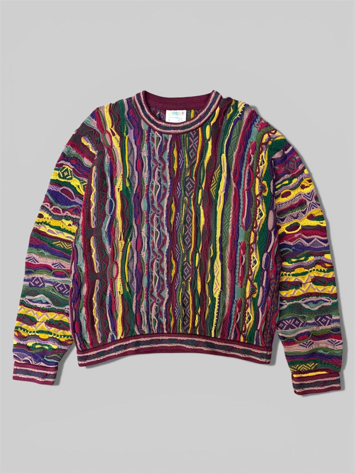Coogi Vintage COOGI Knitwear 3D Style Sweater Multicolour M Size Size US M / EU 48-50 / 2 - 1 Thumbnail
