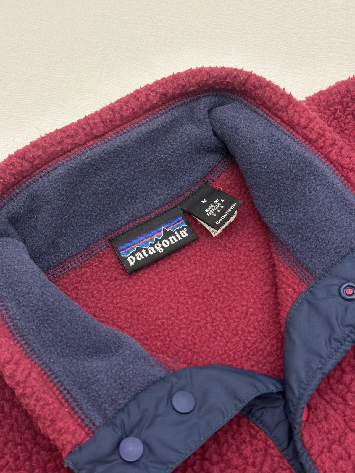 Patagonia Vintage Patagonia Heavy Snap T Fleece Retro X Jacket M USA Size US M / EU 48-50 / 2 - 6 Thumbnail