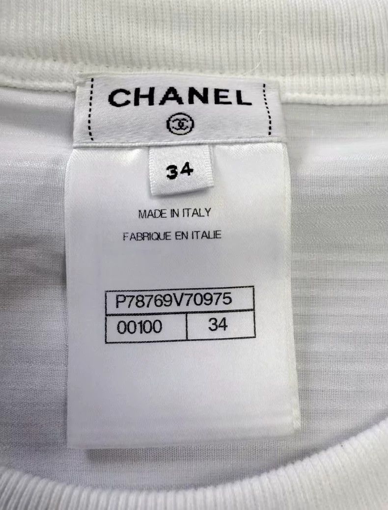Chanel Chanel 25c hollow short sleeves Size XXS / US 00 / IT 34 - 6 Thumbnail