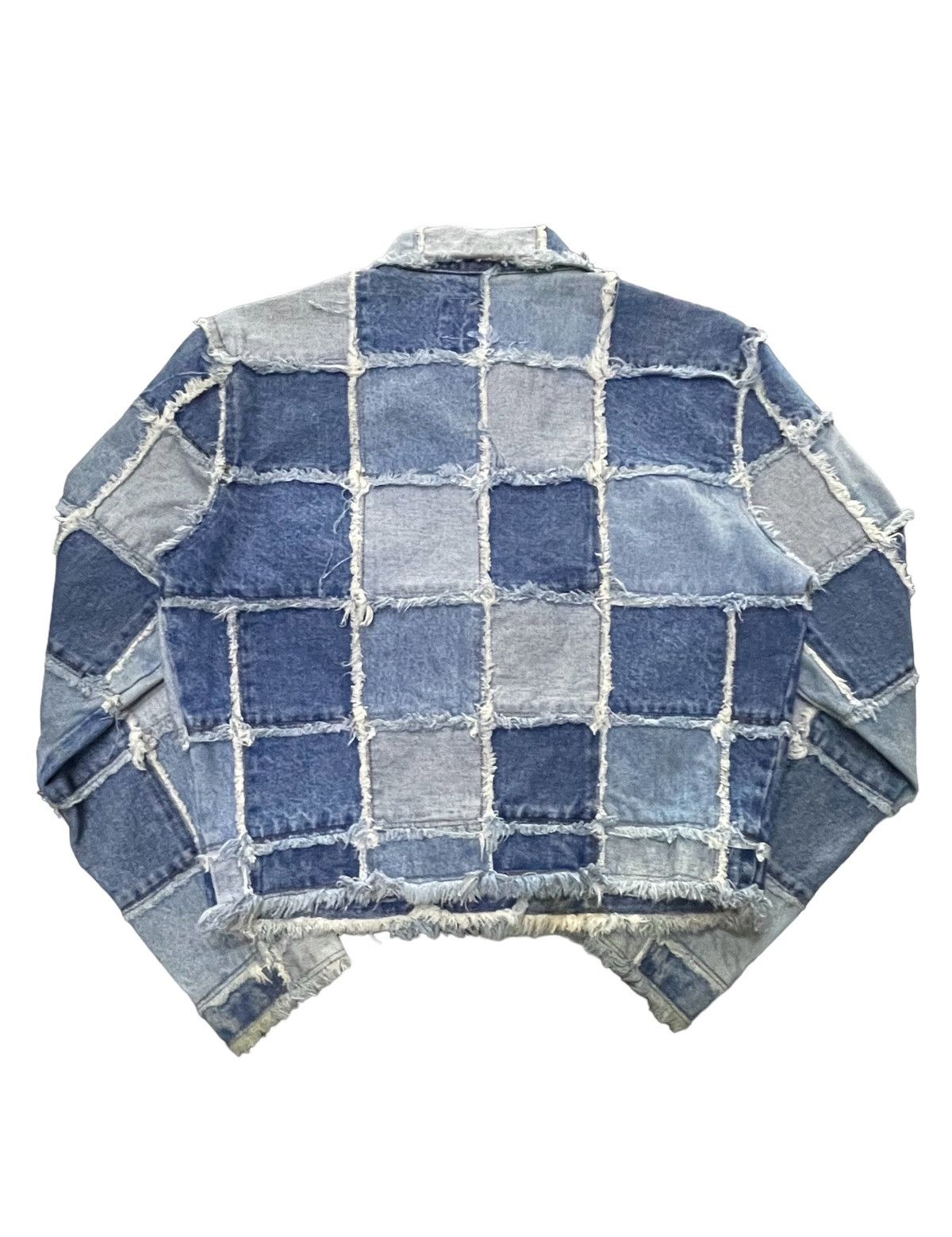Hysteric Glamour × If Six Was Nine Japanese Zana Di Deconstructed Patchwork Denim Jacket Size M / US 6-8 / IT 42-44 - 2 Thumbnail