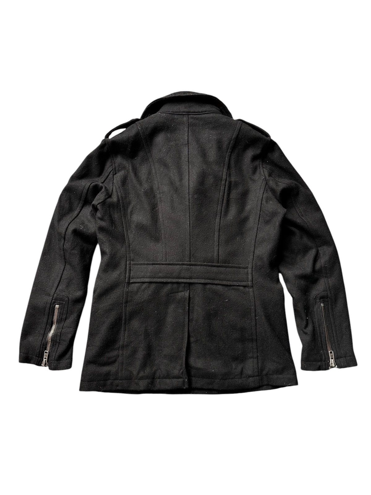 Comme des Garcons × Japanese Brand × semanticdesign Semantic Design Wool Jacket Black Size US M / EU 48-50 / 2 - 2 Thumbnail
