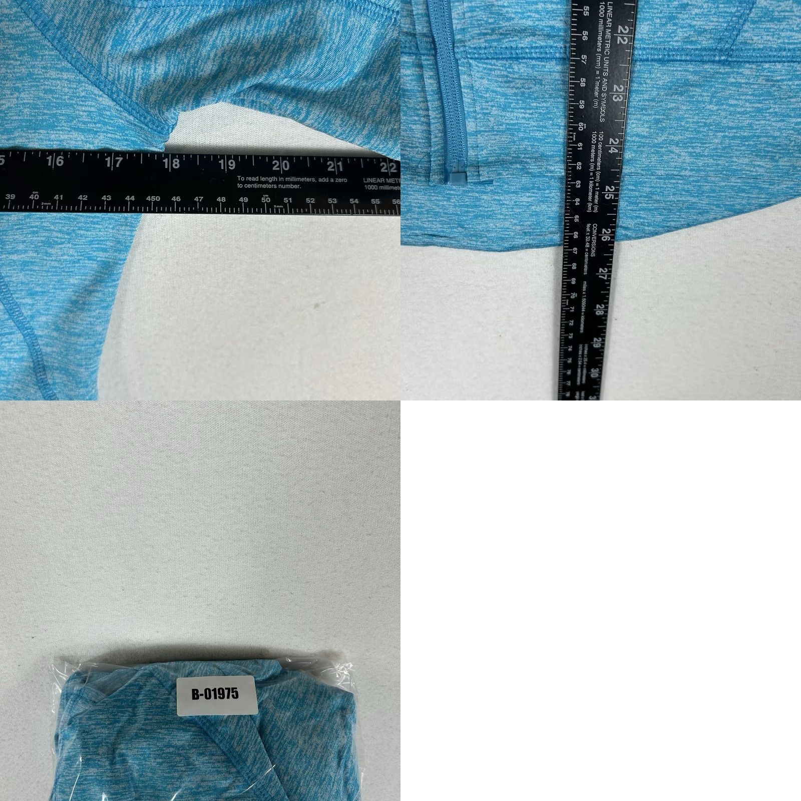 Champion Champion Hoodie Womens XS Full Zip Blue Long Sleeve Jacket Size XS / US 0-2 / IT 36-38 - 8 Thumbnail