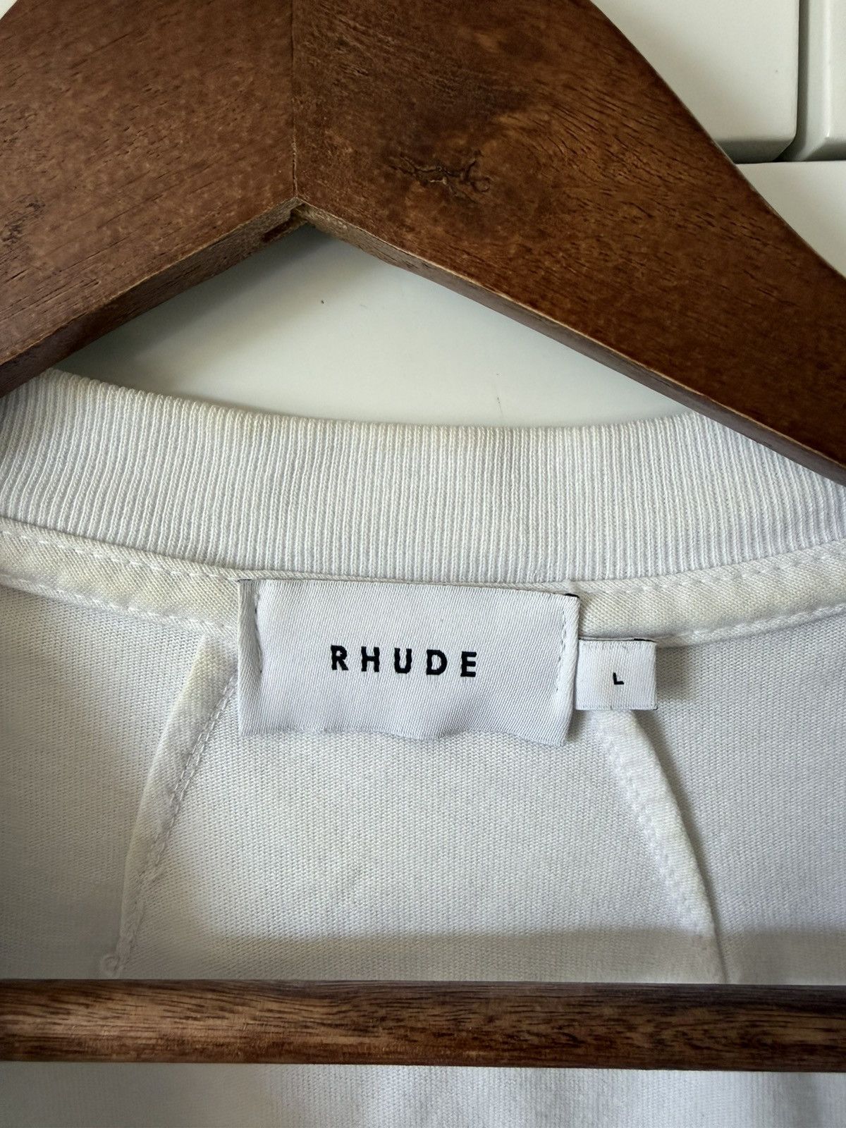 Rhude Rhude Palm Tree x F1 T Shirt Size US L / EU 52-54 / 3 - 3 Thumbnail