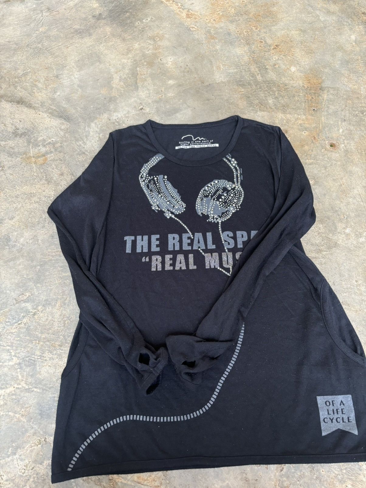 Hysteric Glamour Y2k The real Space real music Ifsix Lgb Style Longlseeve Size US M / EU 48-50 / 2 - 3 Thumbnail