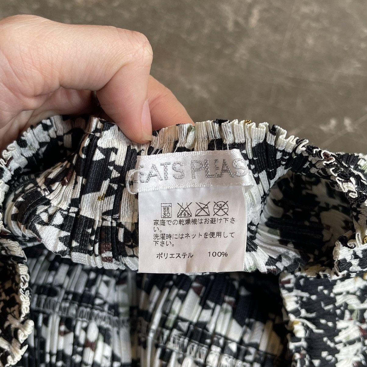 Homme Plisse Issey Miyake × Pleats Please Issey Miyake Pleats Please houthtooth pattern skirt Size 26" / US 2 / IT 38 - 7 Thumbnail
