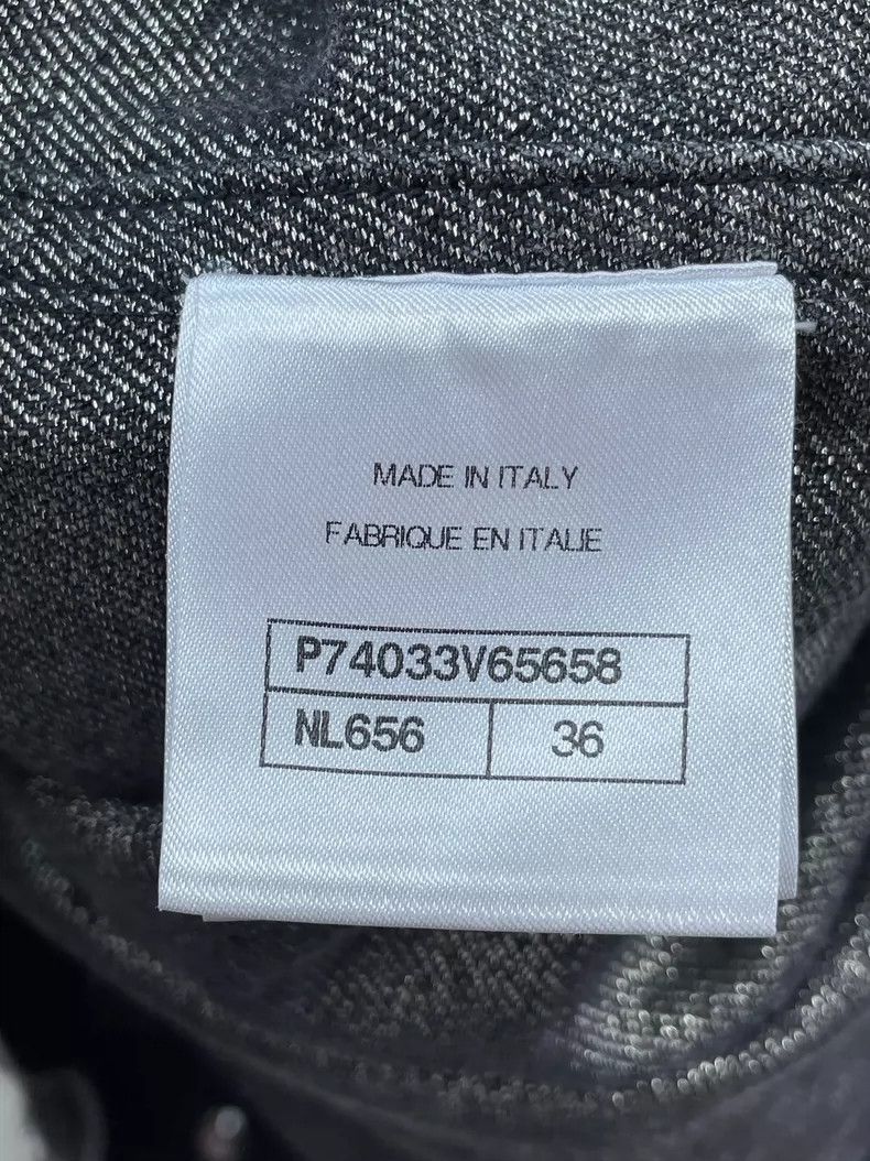 Chanel Chanel 23C popular dark gray denim jacket Size XS / US 0-2 / IT 36-38 - 6 Thumbnail