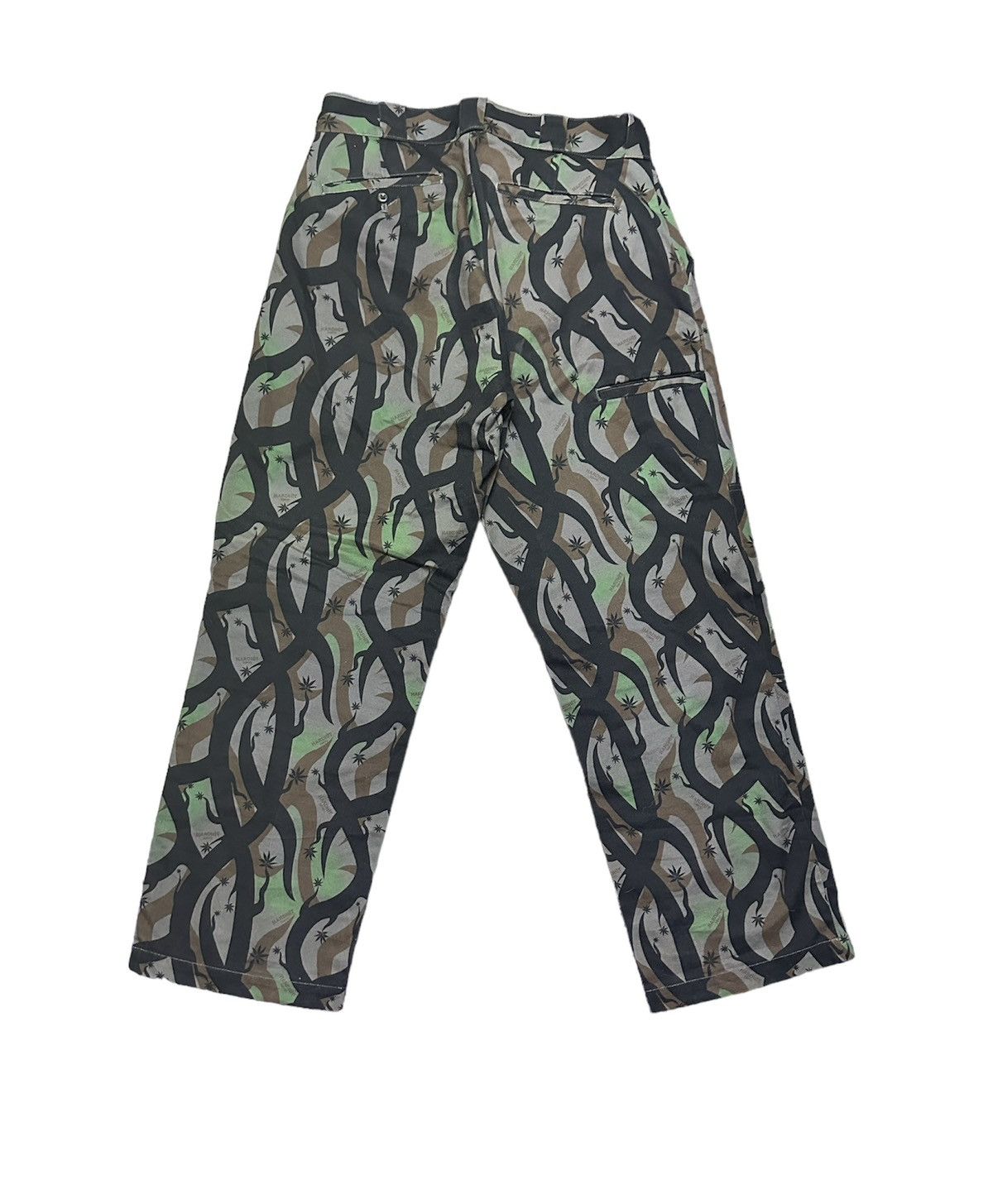 Japanese Brand Hardhits double knee cotton pants camo Size US 32 / EU 48 - 2 Thumbnail