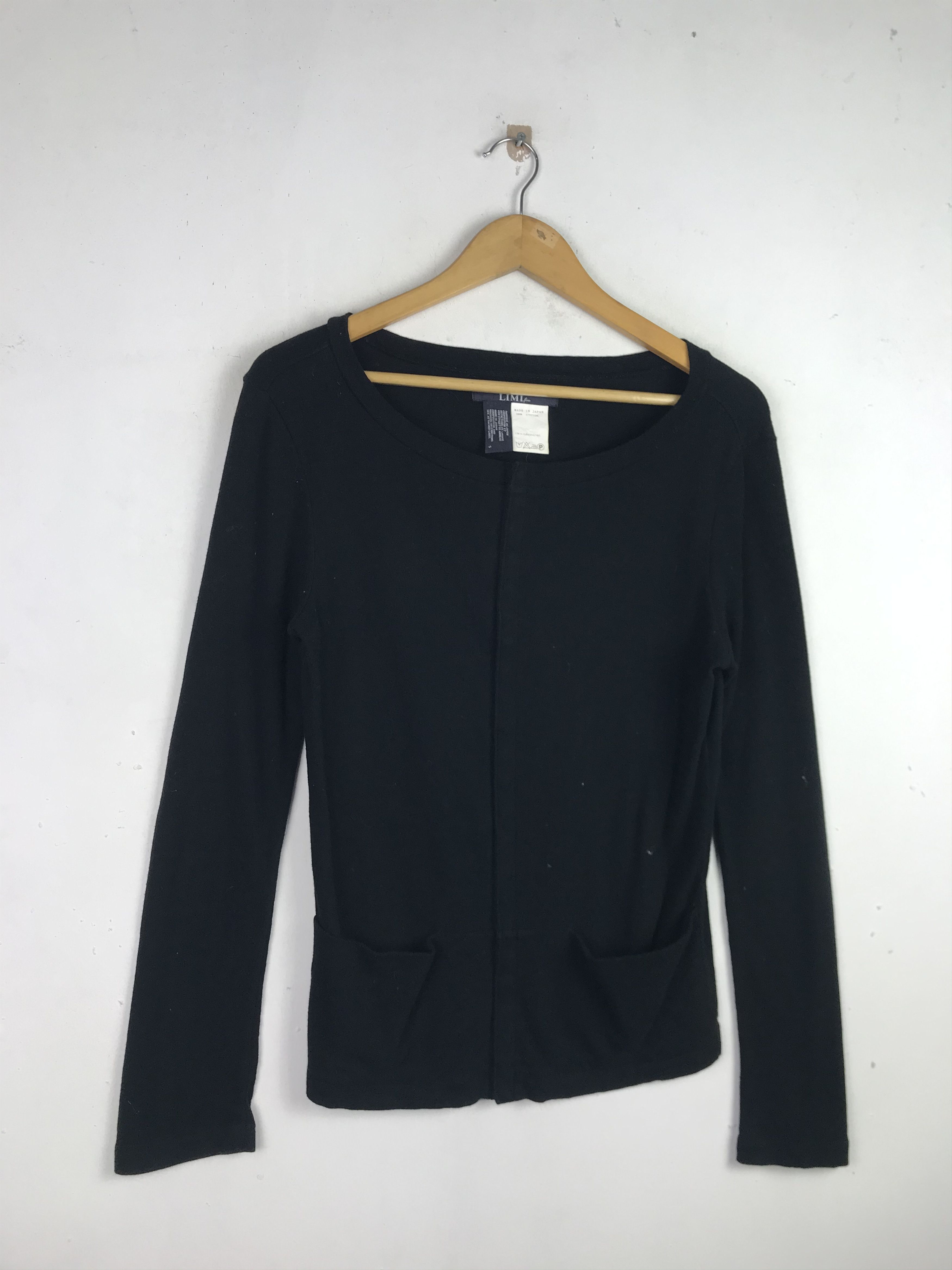 Yohji Yamamoto Vintage Limi Feu Yohjiyamamoto Cardigan Full Button Size S / US 4 / IT 40 - 6 Thumbnail