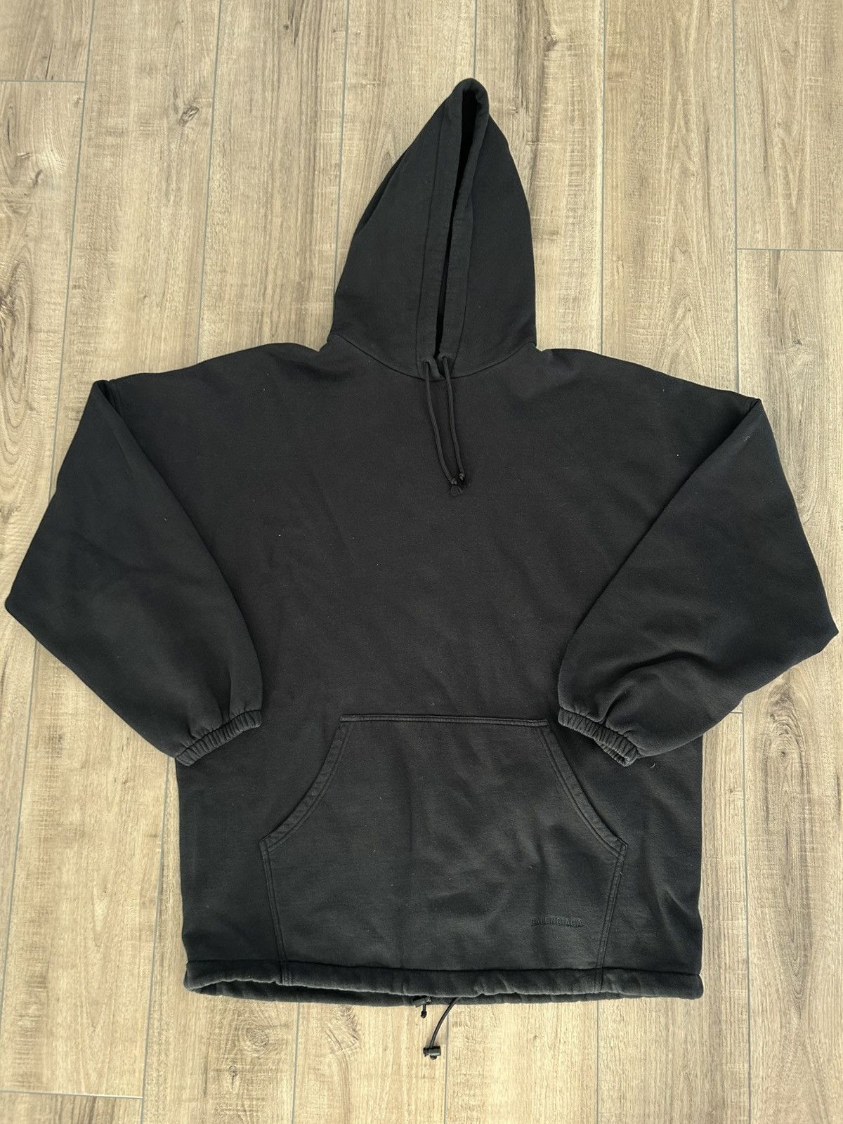 Balenciaga Balenciaga Oversized Hoodie 2018 Pullover Size US XL / EU 56 / 4 - 2 Thumbnail